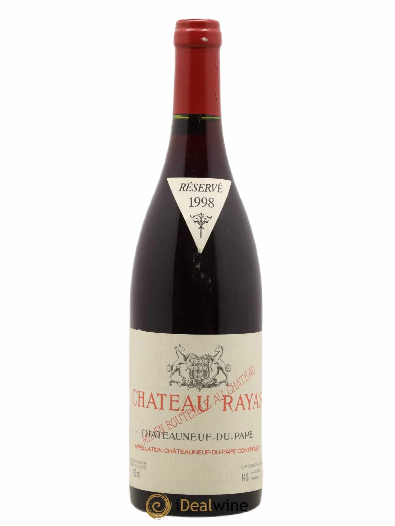 Châteauneuf-du-Pape Château Rayas Emmanuel Reynaud 1998 - Lot de 1 bouteille - 0