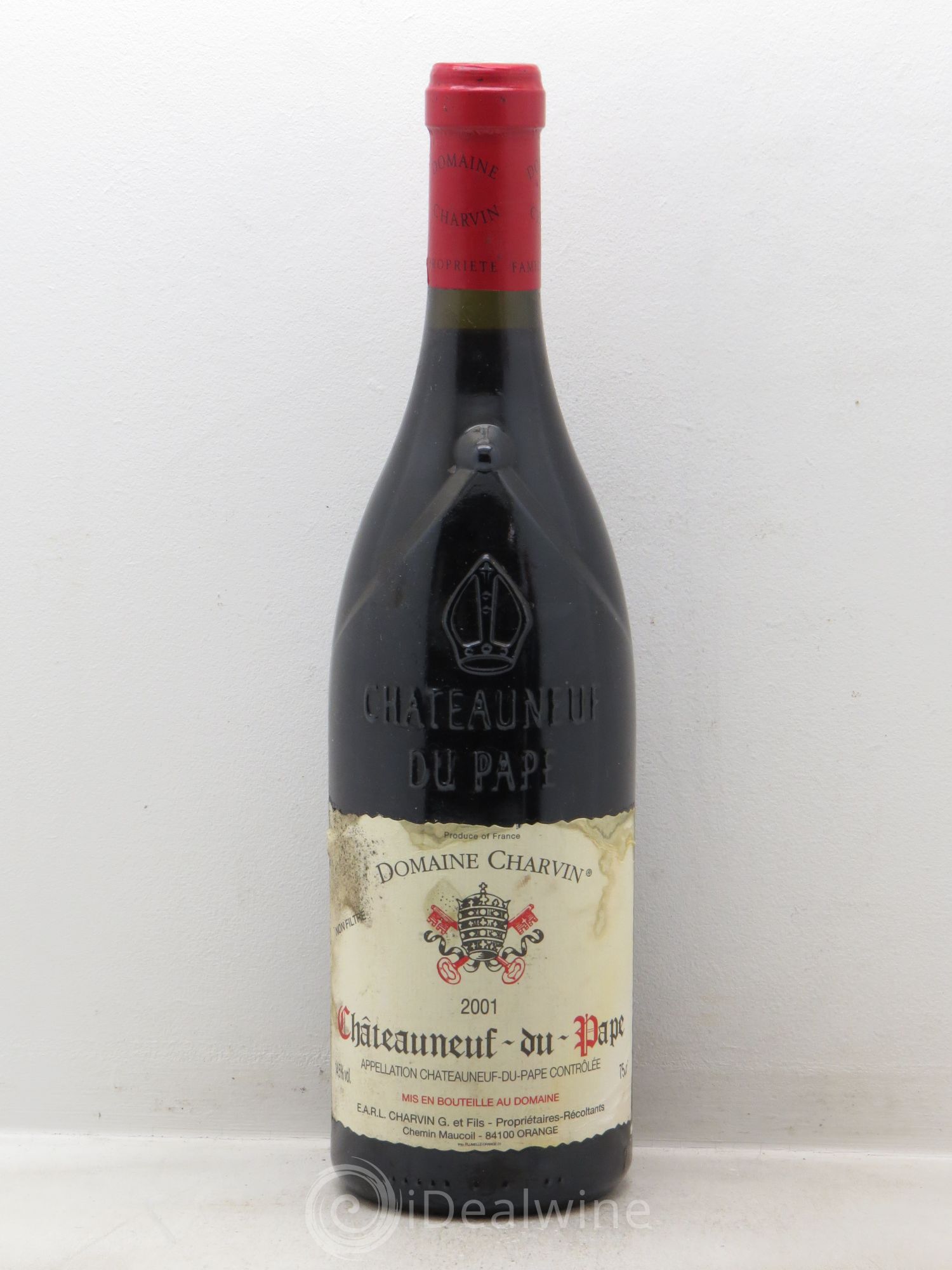 Châteauneuf-du-Pape Charvin (Domaine) 2001 - Lot de 6 bouteilles - 0