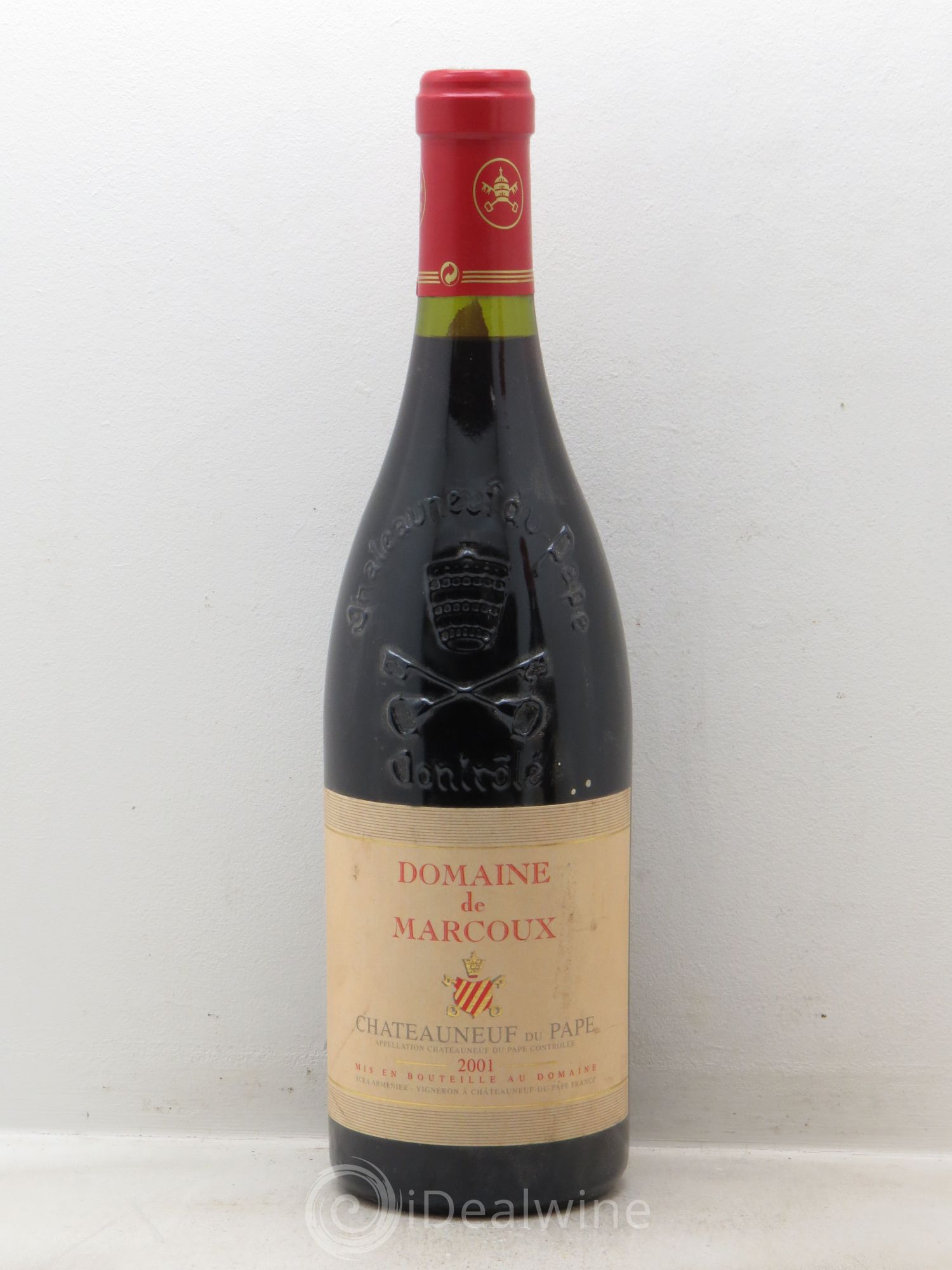 Châteauneuf-du-Pape Marcoux (Domaine de) 2001 - Lot de 6 bouteilles - 0
