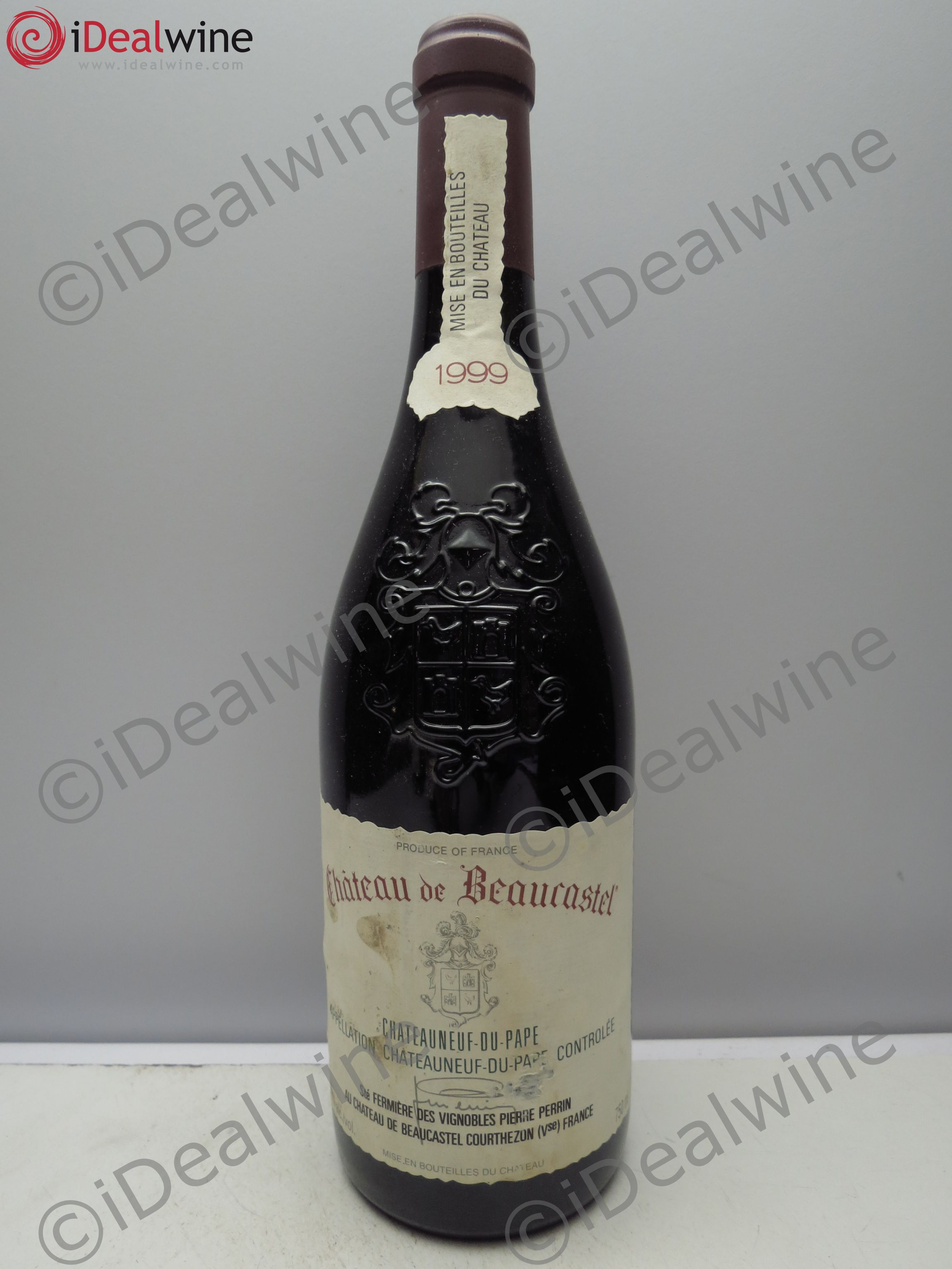 Châteauneuf-du-Pape Château de Beaucastel Famille Perrin 1999 - Lot de 6 bouteilles - 0