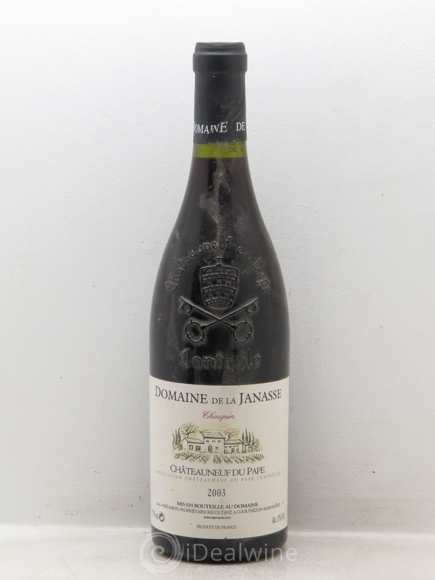 Châteauneuf-du-Pape Cuvée Chaupin La Janasse (Domaine de) 2003 - Lot de 6 bouteilles - 0