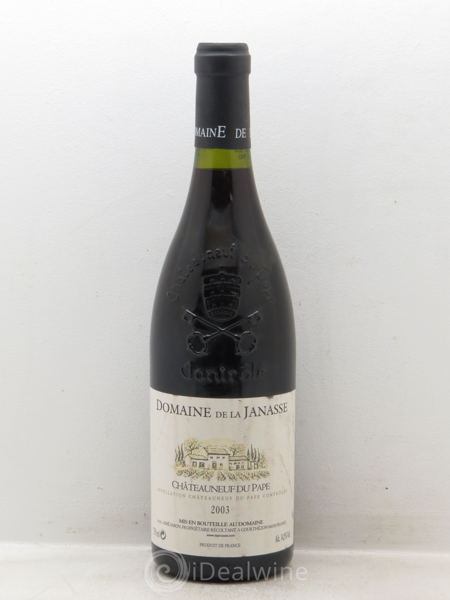 Châteauneuf-du-Pape La Janasse (Domaine de) (sans prix de réserve) 2003 - Lot de 1 bouteille - 0