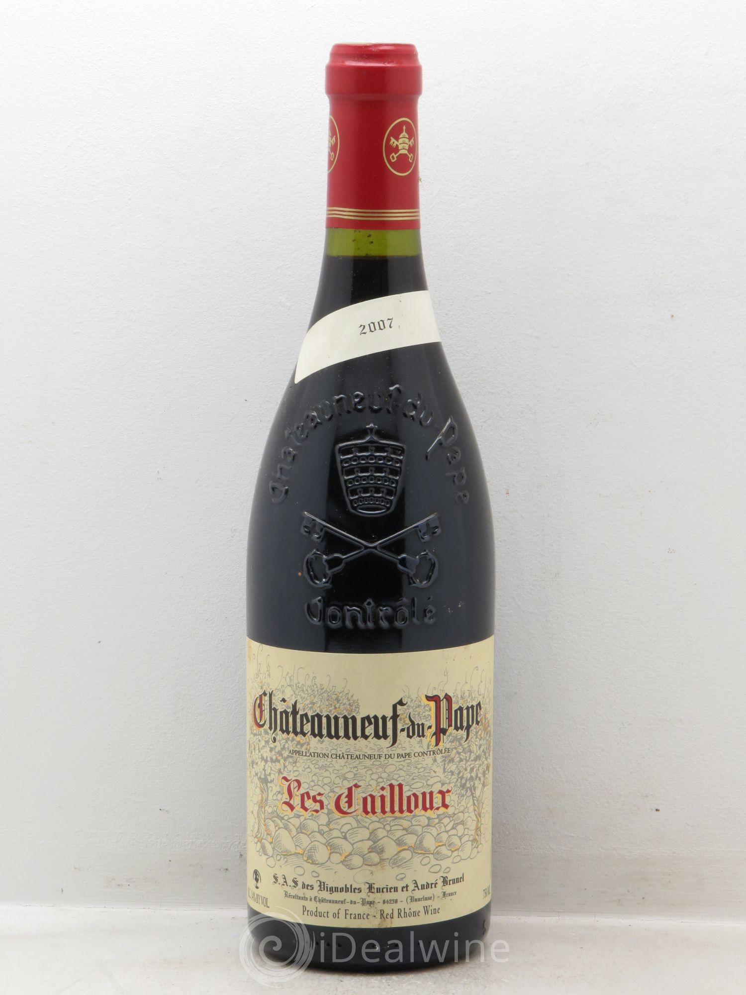 Châteauneuf-du-Pape Les Cailloux André Brunel 2007 - Lot de 6 bouteilles - 0