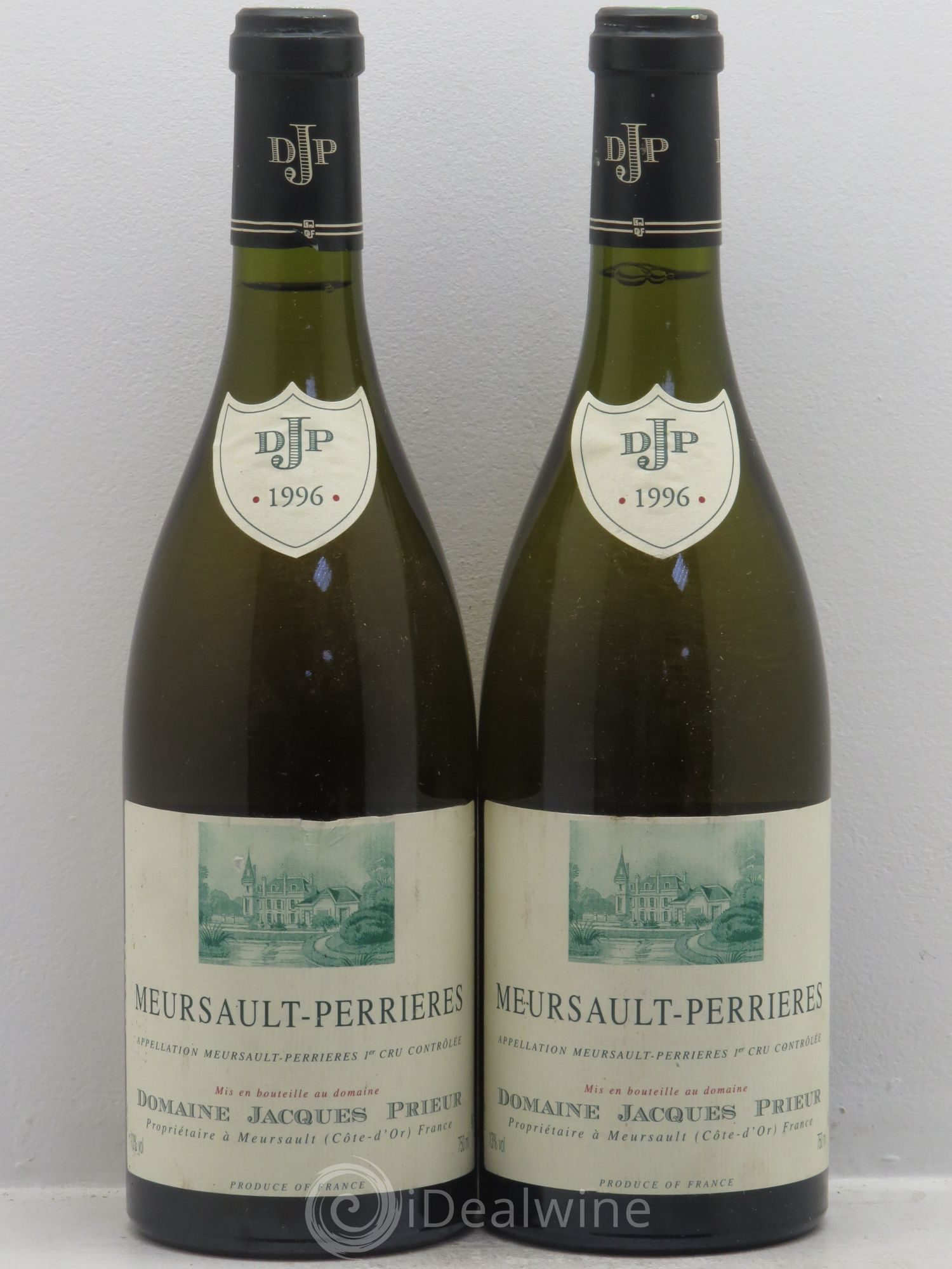 Meursault 1er Cru Perrières Jacques Prieur (Domaine) 1996 - Lot de 2 bouteilles - 0