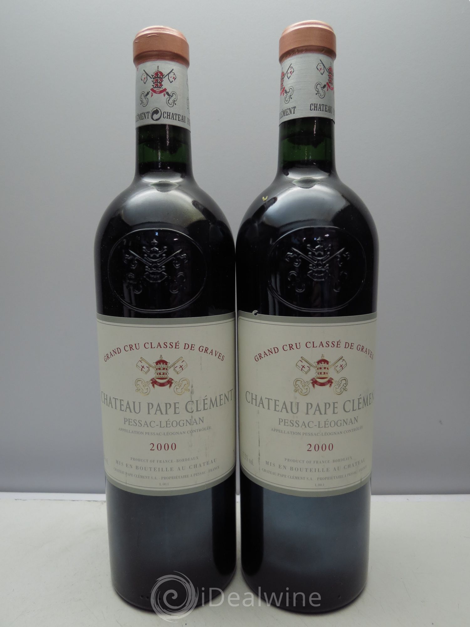 Château Pape Clément Cru Classé de Graves 2000 - Lot de 12 bouteilles - 1