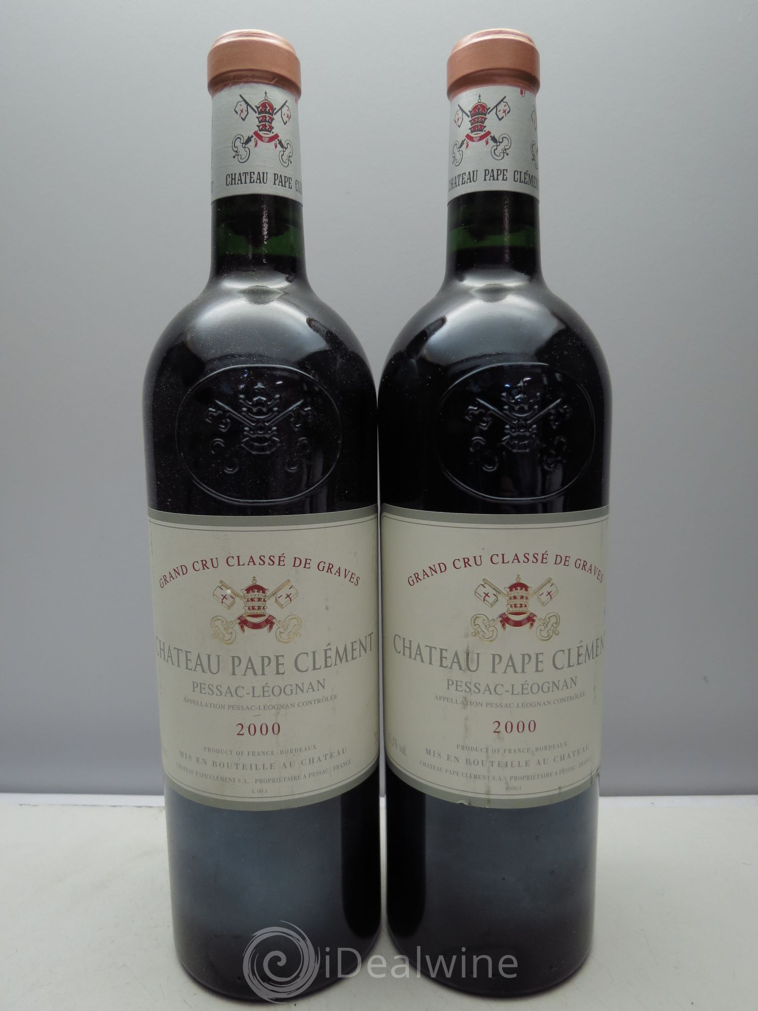 Château Pape Clément Cru Classé de Graves 2000 - Lot de 12 bouteilles - 2