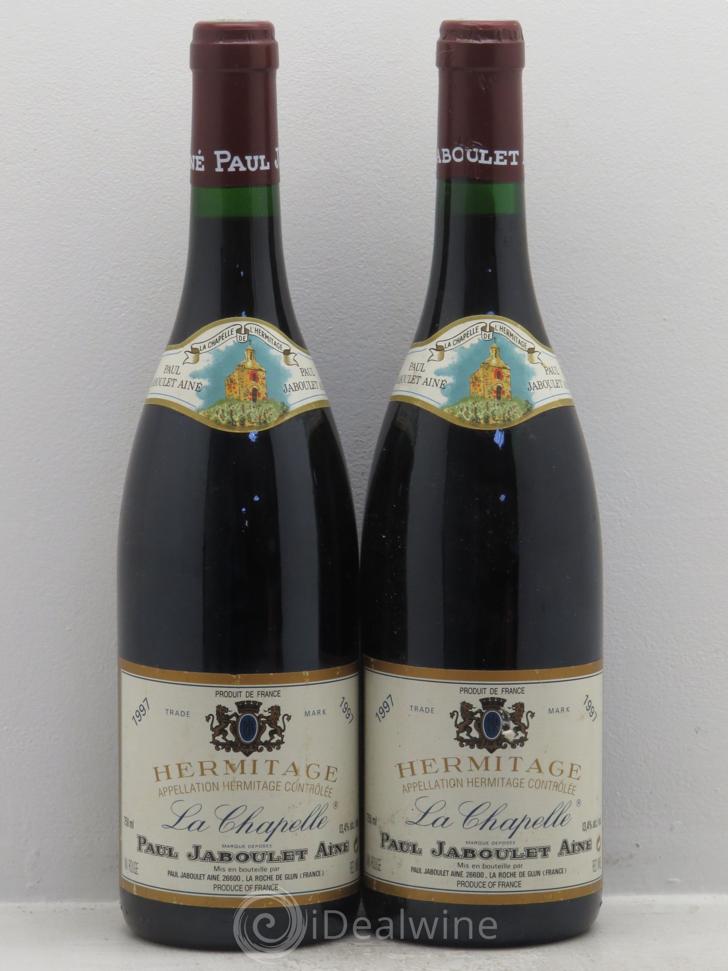 Hermitage La Chapelle Paul Jaboulet Ainé 1997 - Lot de 2 bouteilles - 0