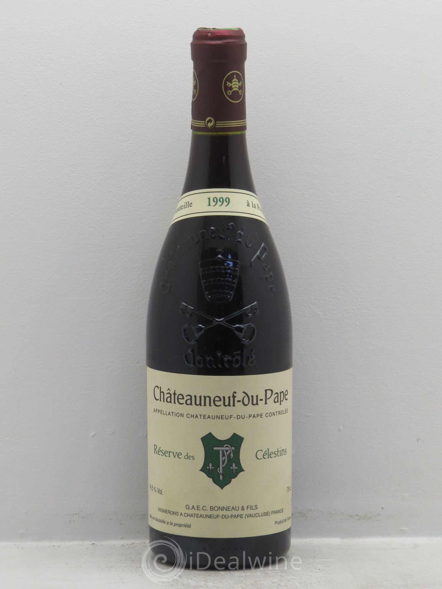 Châteauneuf-du-Pape Réserve des Célestins Henri Bonneau & Fils 1999 - Lot de 1 bouteille - 0