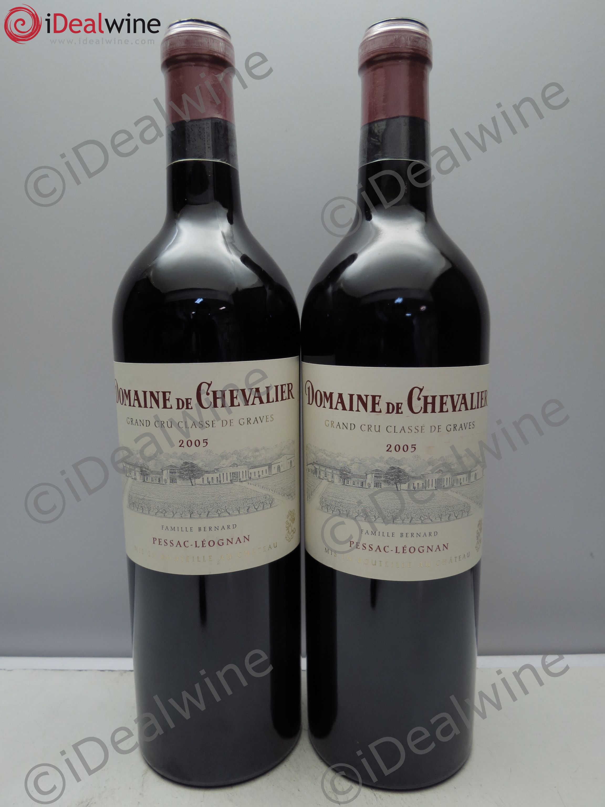 Domaine de Chevalier Cru Classé de Graves 2005 - Lot de 2 bouteilles - 0