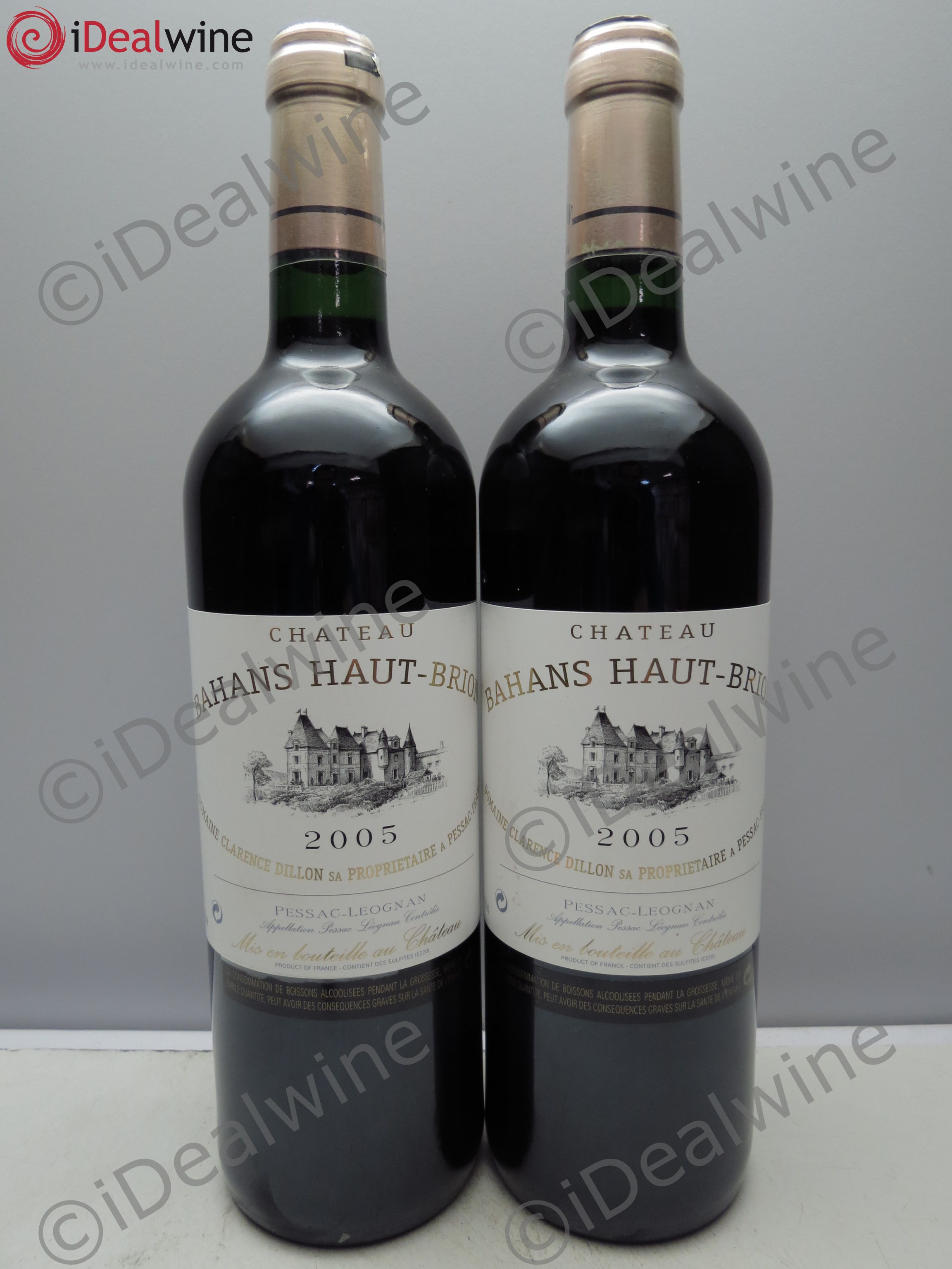 Clarence (Bahans) de Haut-Brion Second Vin 2005 - Lot de 2 bouteilles - 0