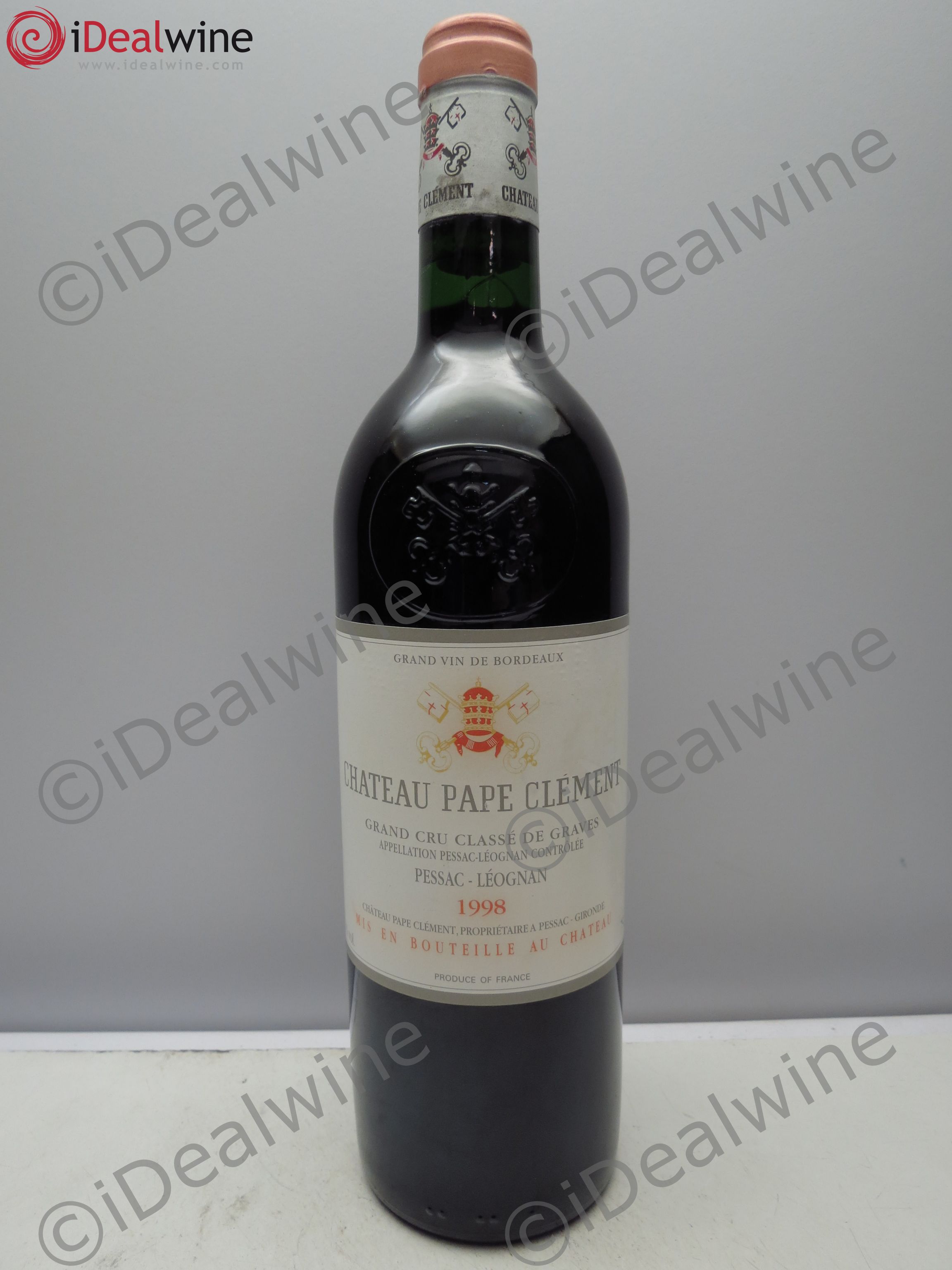 Château Pape Clément Cru Classé de Graves 1998 - Lot de 1 bouteille - 0