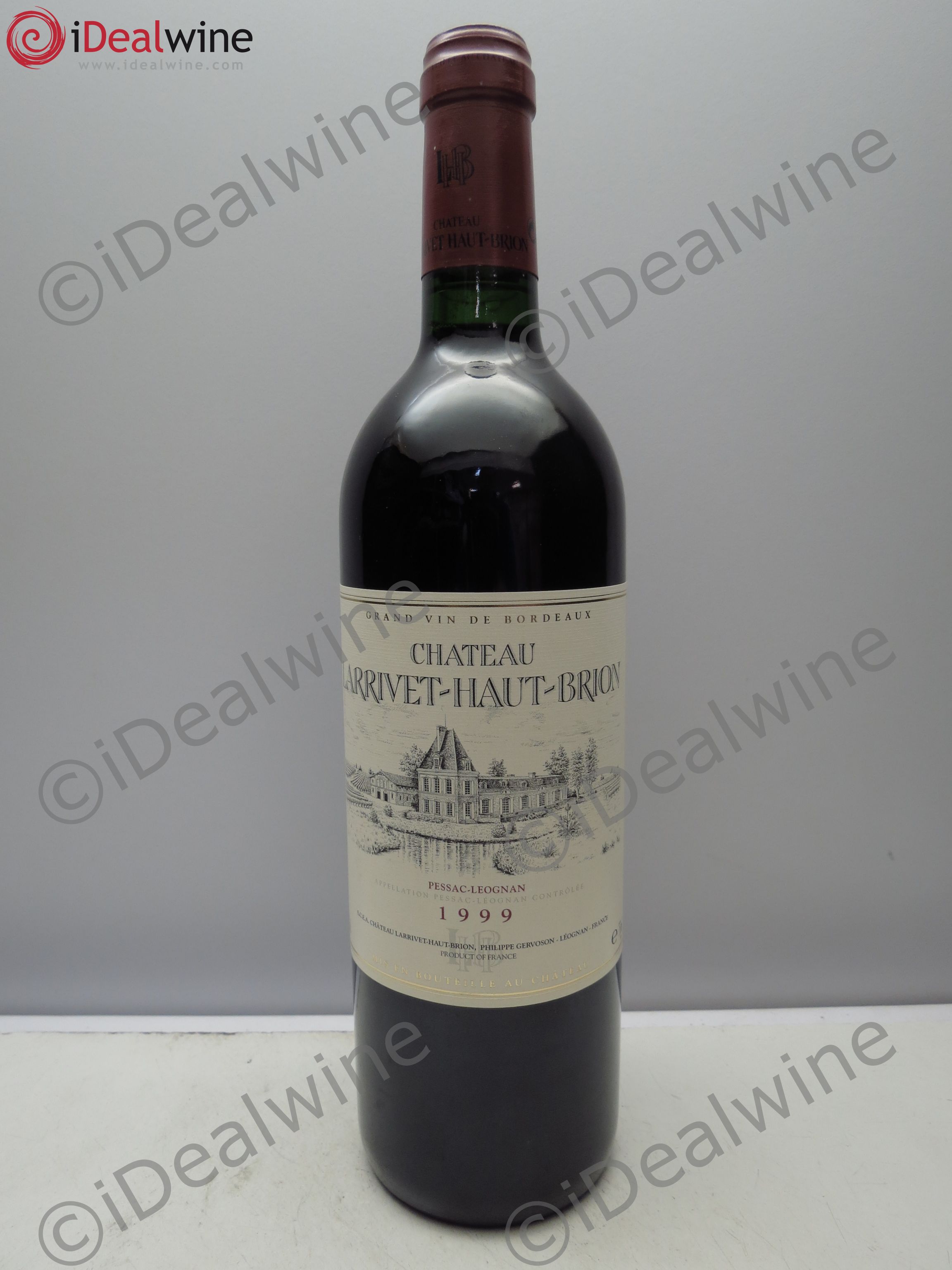 Château Larrivet Haut-Brion (sans prix de reserve / no reserve) 1999 - Posten von 1 Flasche - 0