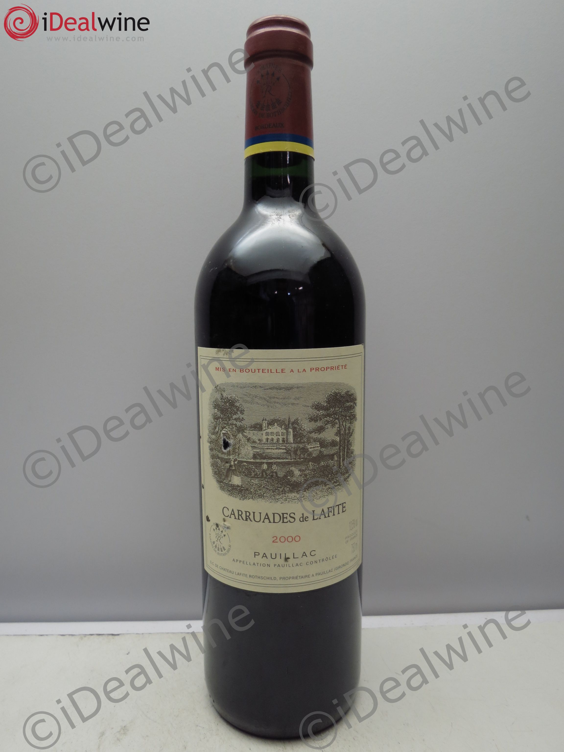 Carruades de Lafite Rothschild Second Vin 2000 - Lot de 1 bouteille - 0