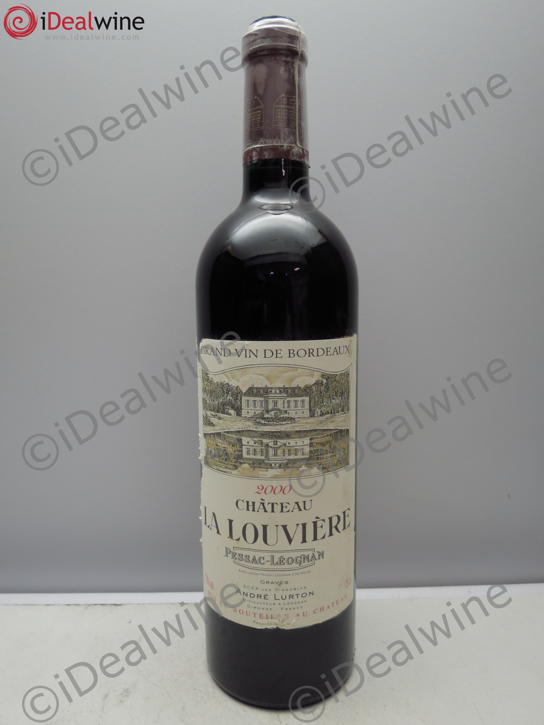 Château la Louvière (sans prix de reserve / no reserve) 2000 - Posten von 1 Flasche - 0