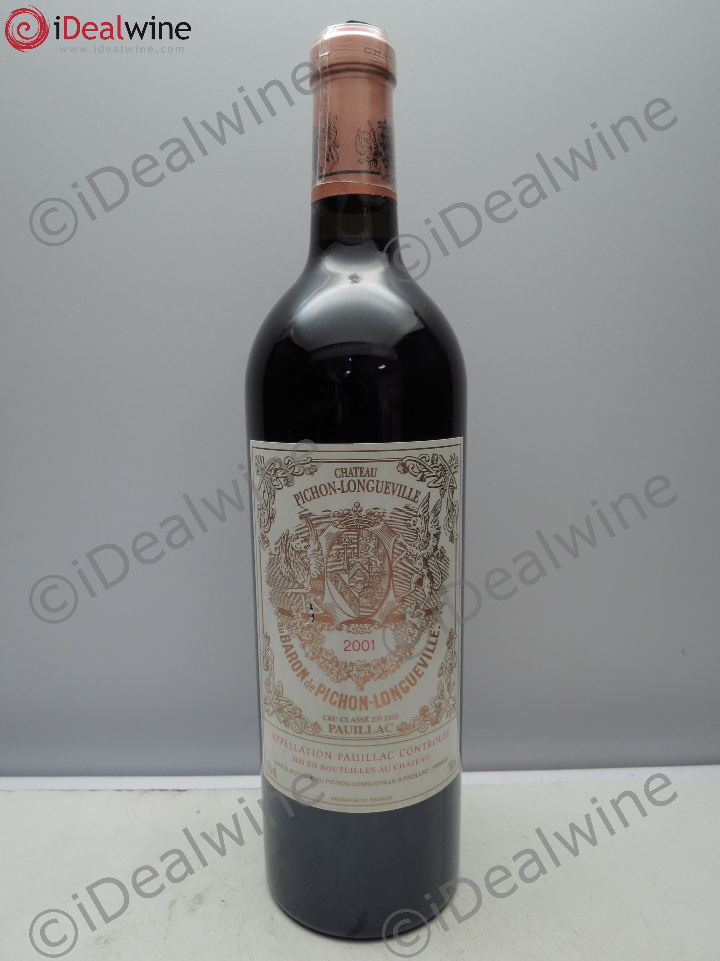 Pichon Longueville Baron 2ème Grand Cru Classé 2001 - Lot de 1 bouteille - 0
