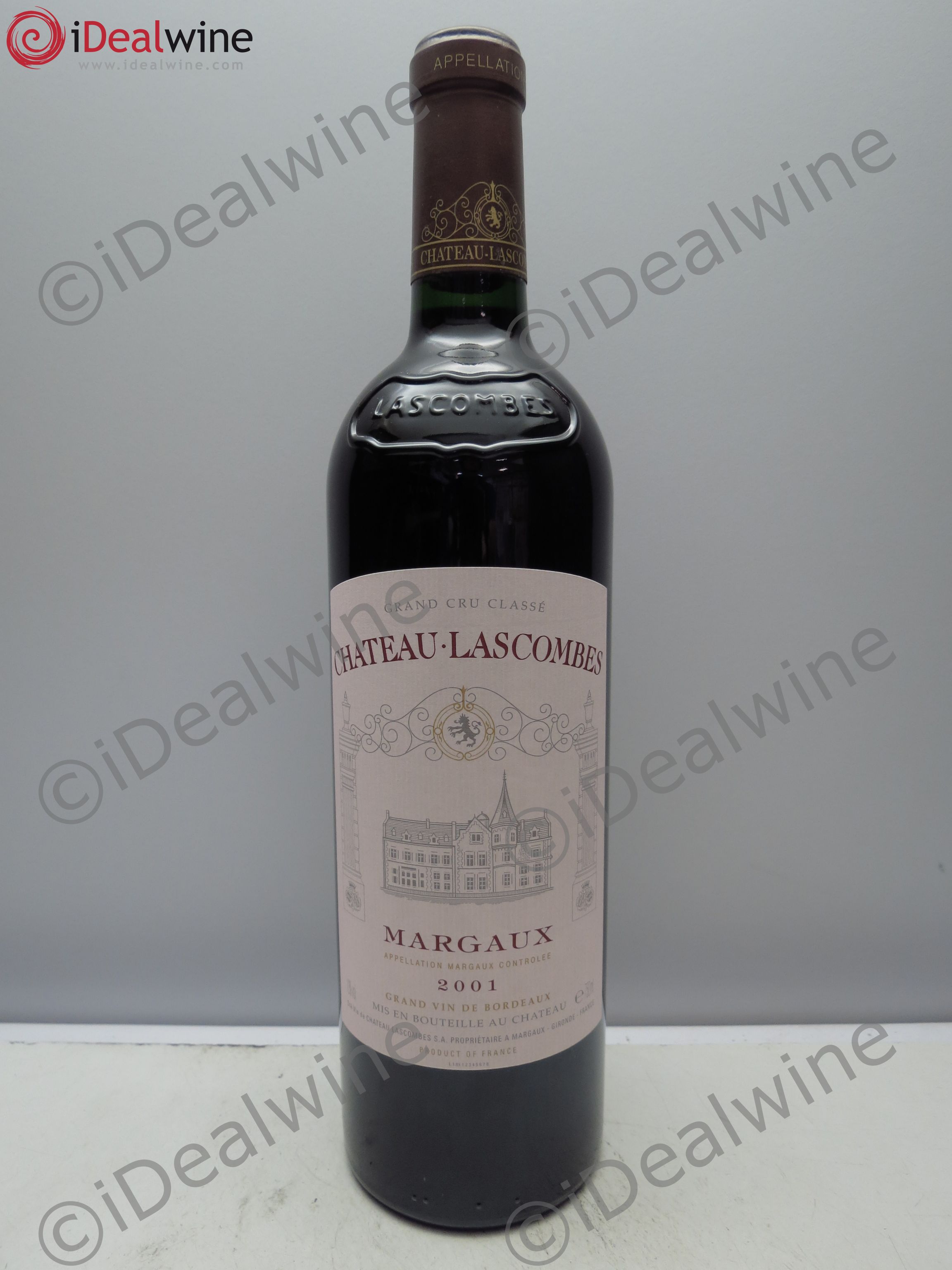 Château Lascombes 2ème Grand Cru Classé (sans prix de reserve / no reserve) 2001 - Posten von 1 Flasche - 0