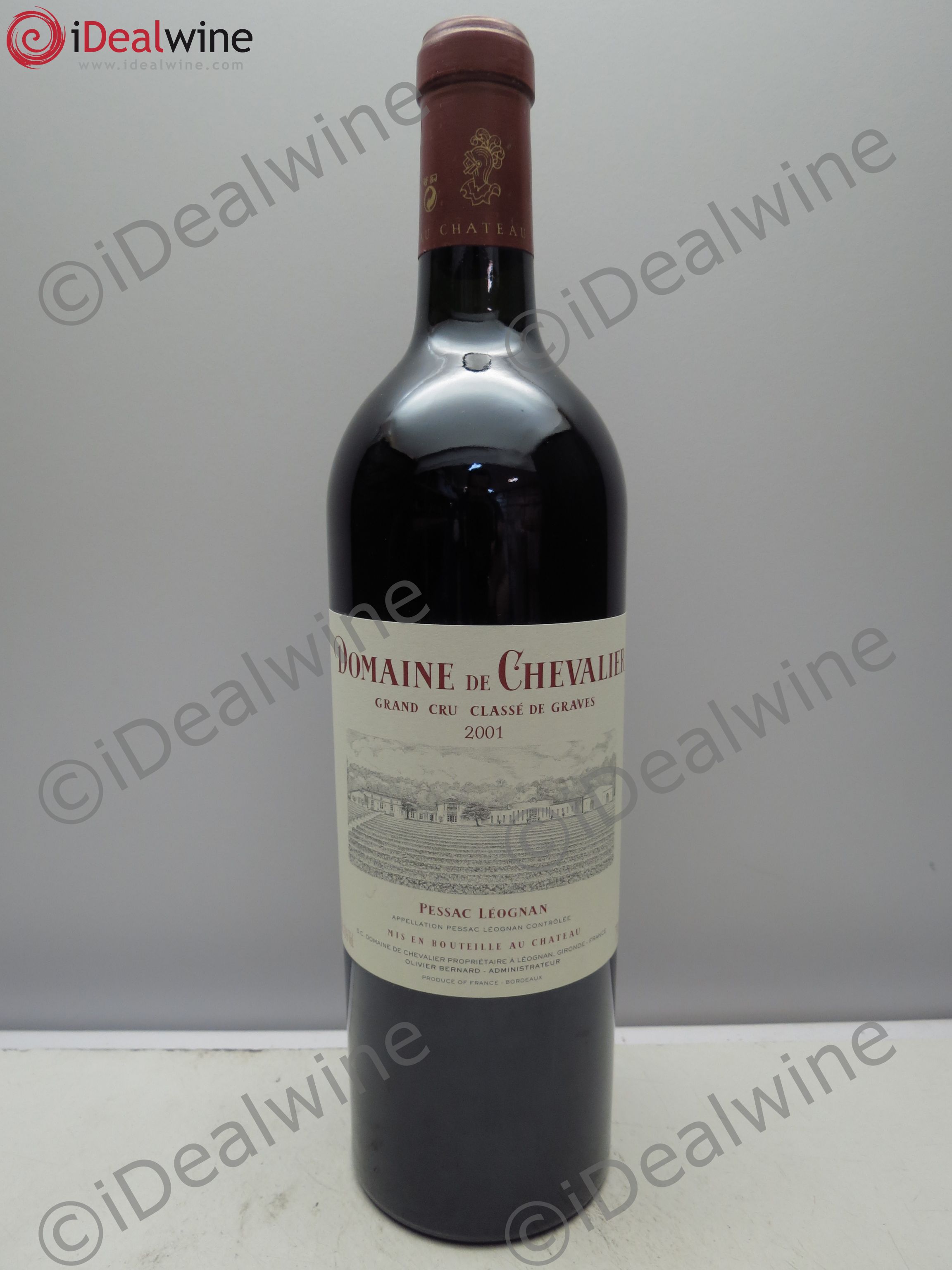 Domaine de Chevalier Cru Classé de Graves (sans prix de reserve / no reserve) 2001 - Posten von 1 Flasche - 0