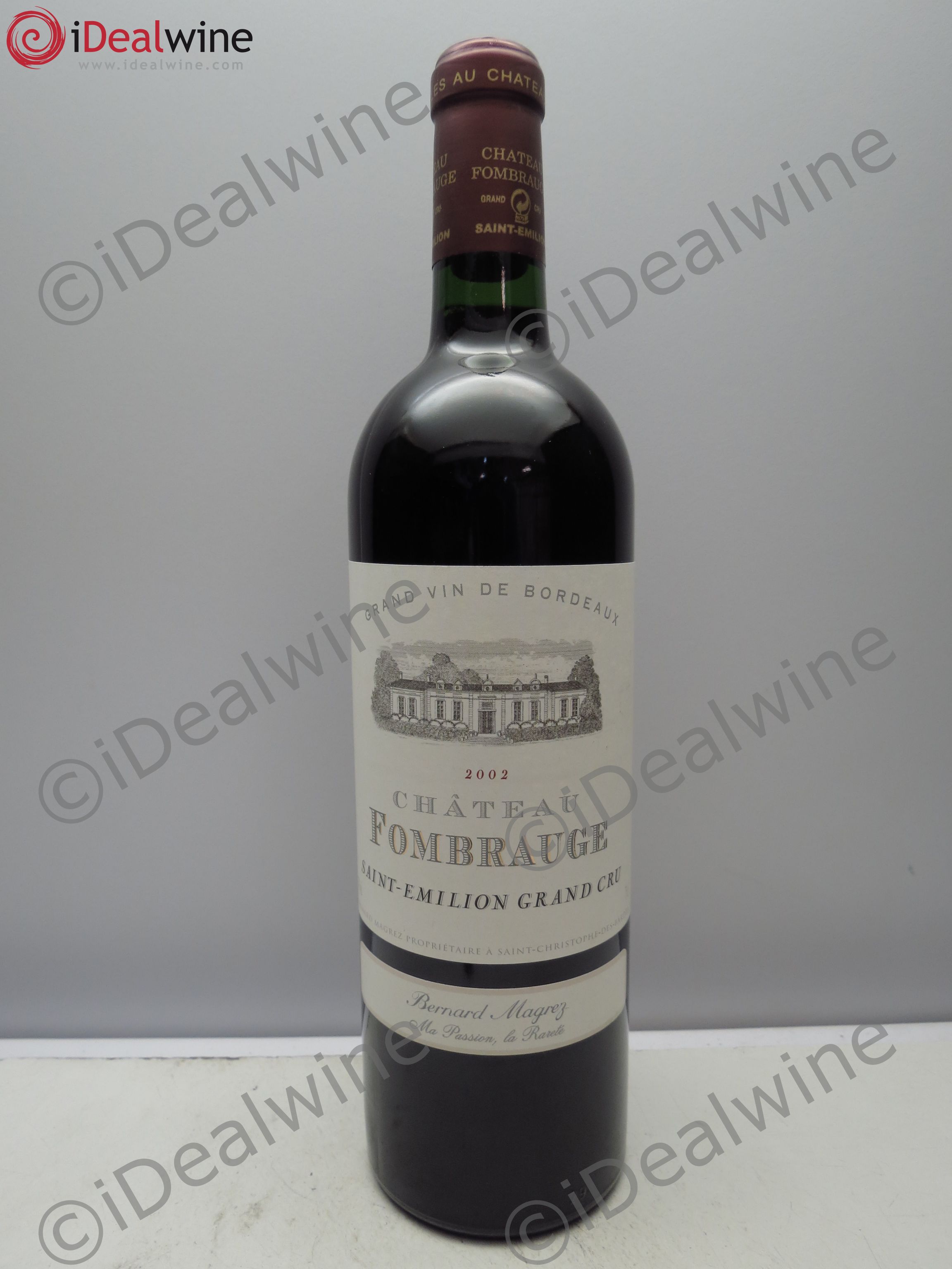 Château Fombrauge Grand Cru Classé (sans prix de reserve / no reserve) 2002 - Posten von 1 Flasche - 0