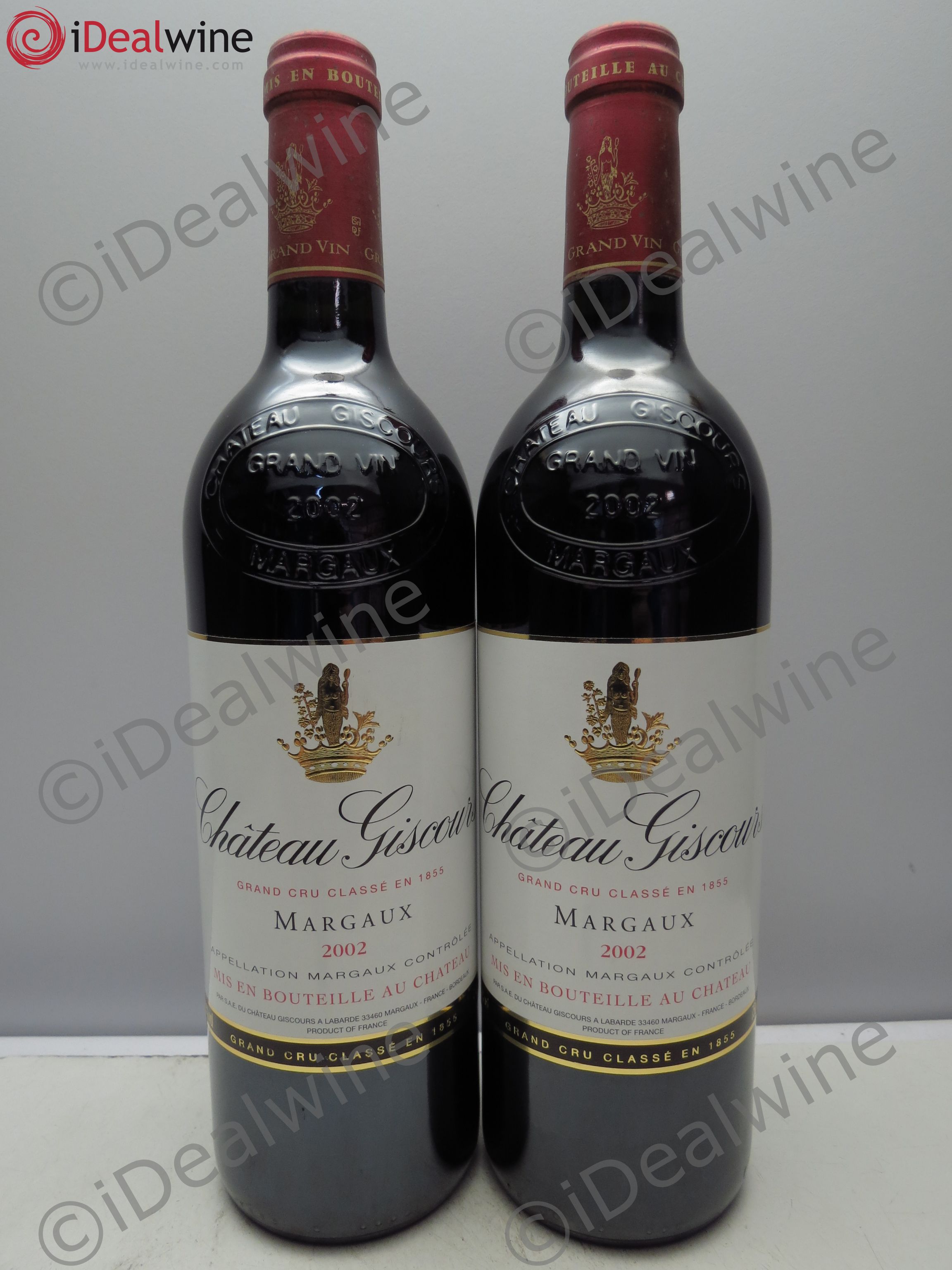 Château Giscours 3ème Grand Cru Classé 2002 - Lot de 2 bouteilles - 0