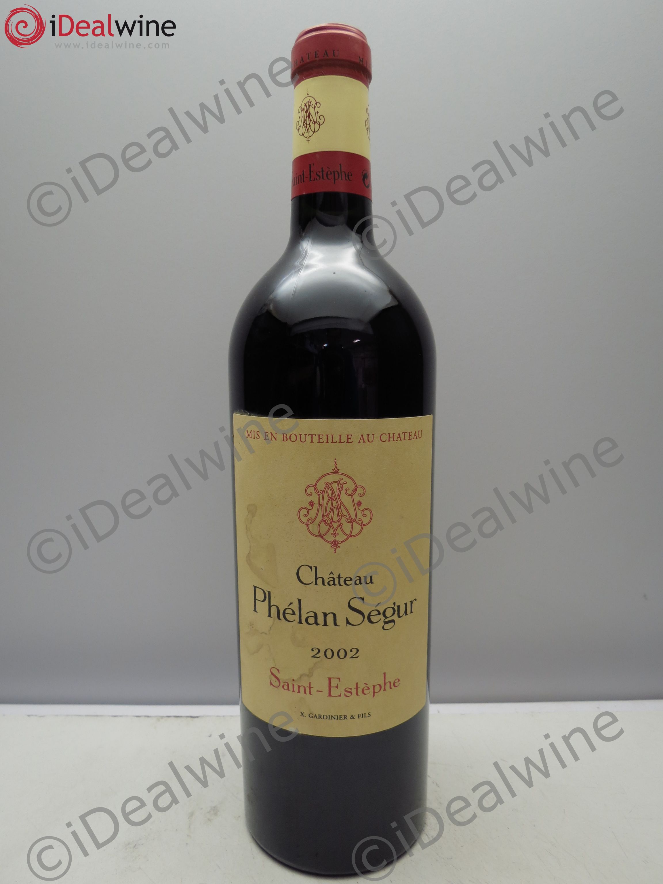 Château Phélan Ségur (sans prix de reserve / no reserve) 2002 - Posten von 1 Flasche - 0
