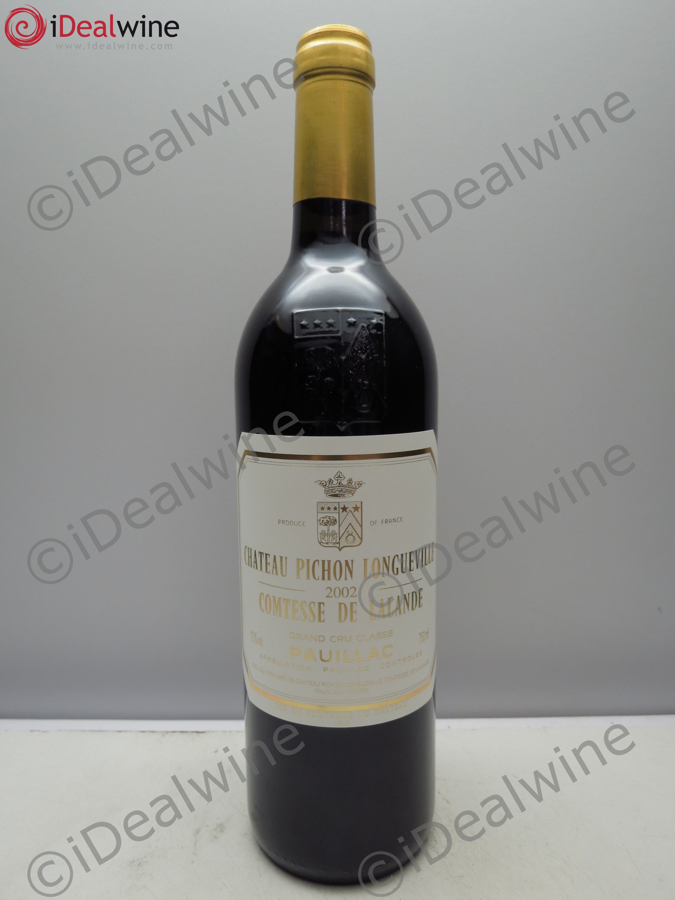Château Pichon Longueville Comtesse de Lalande 2ème Grand Cru Classé 2002 - Lot de 1 bouteille - 0