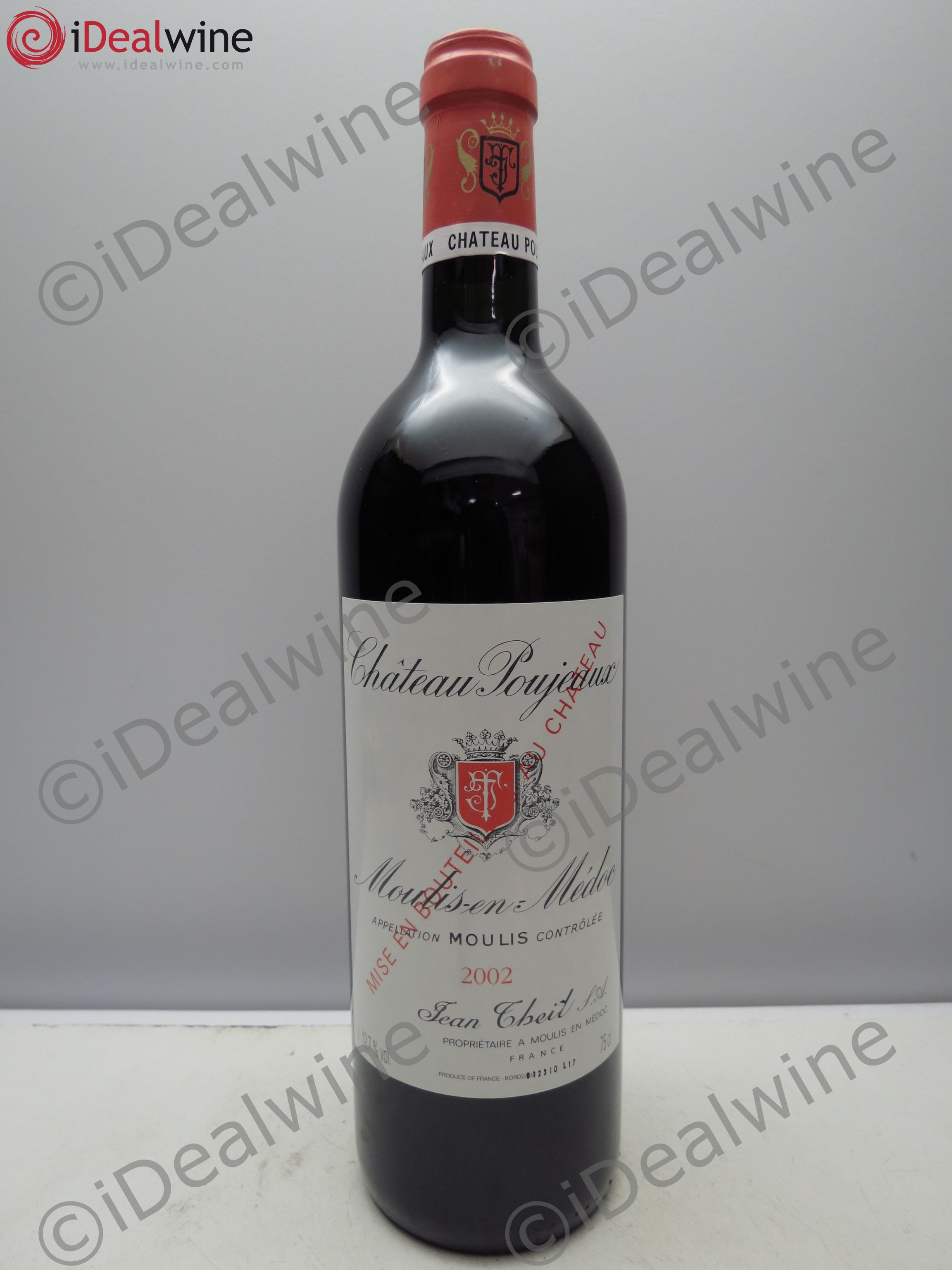 Château Poujeaux (sans prix de reserve / no reserve) 2002 - Posten von 1 Flasche - 0