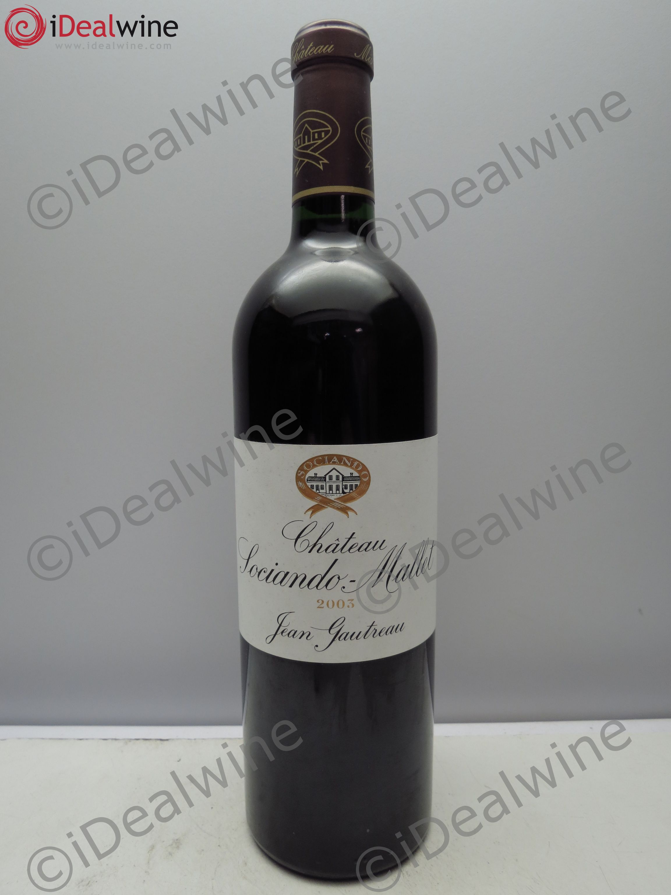 Château Sociando Mallet (sans prix de reserve / no reserve) 2003 - Posten von 1 Flasche - 0