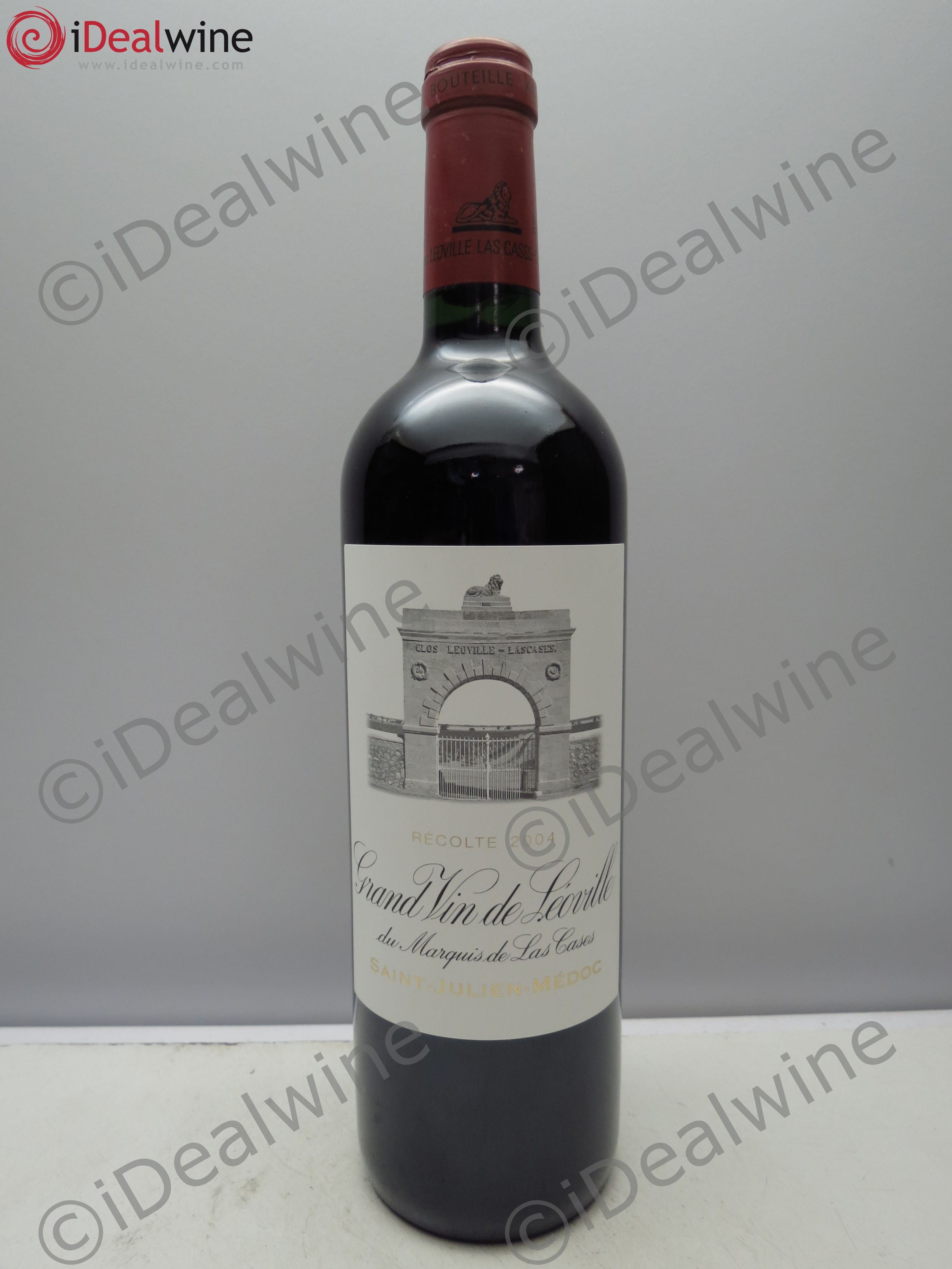 Château Léoville Las Cases 2ème Grand Cru Classé 2004 - Lot de 1 bouteille - 0