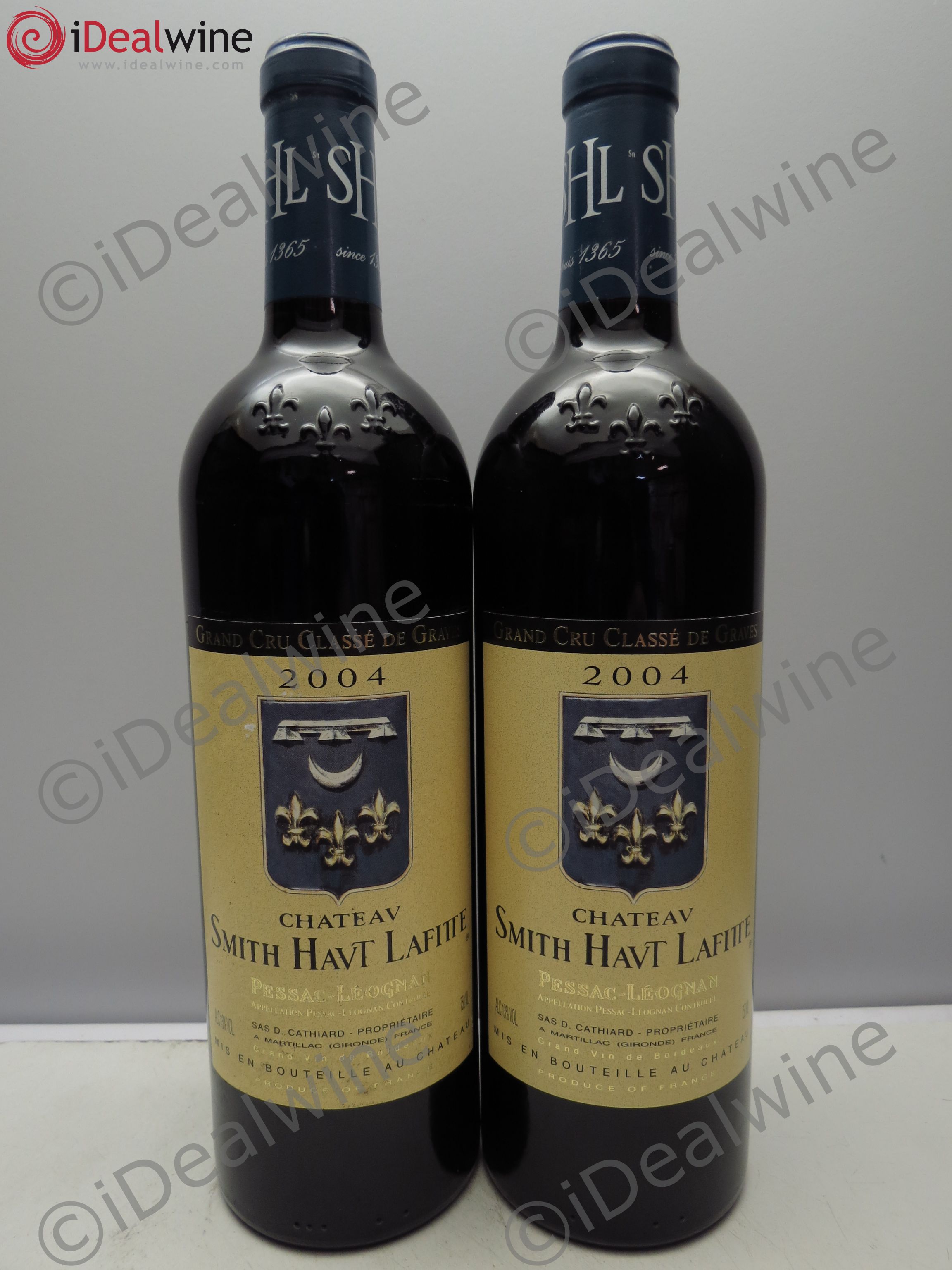 Château Smith Haut Lafitte Cru Classé de Graves 2004 - Lot de 2 bouteilles - 0