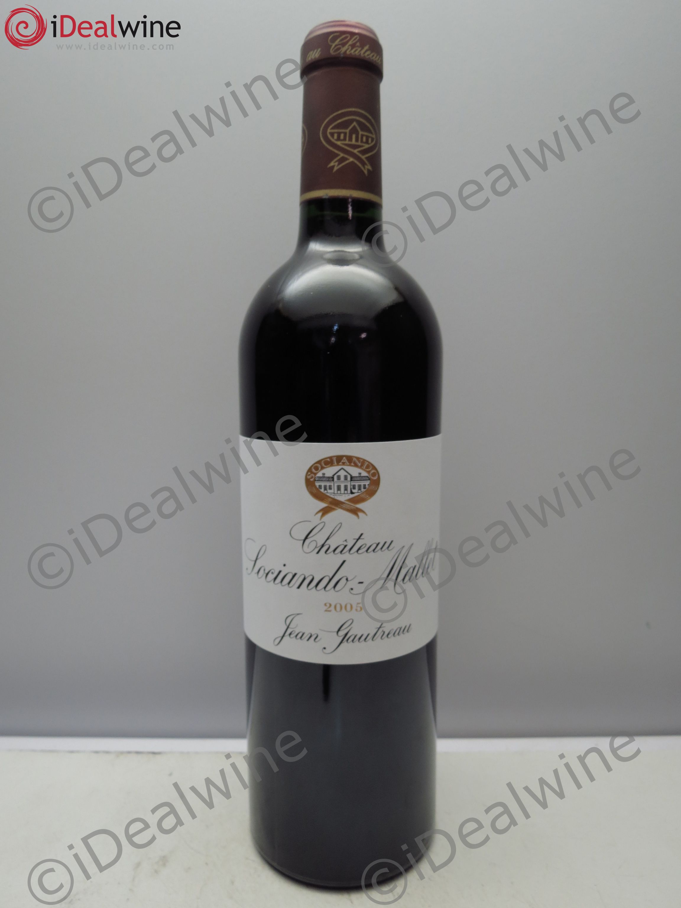 Château Sociando Mallet (sans prix de reserve / no reserve) 2005 - Posten von 1 Flasche - 0
