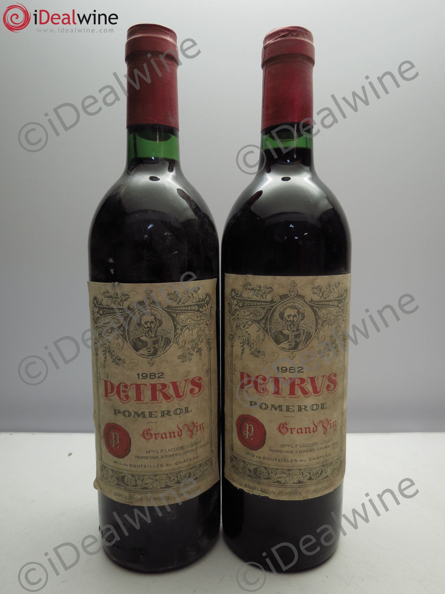 Petrus 1982 - Posten von 2 Flaschen - 0