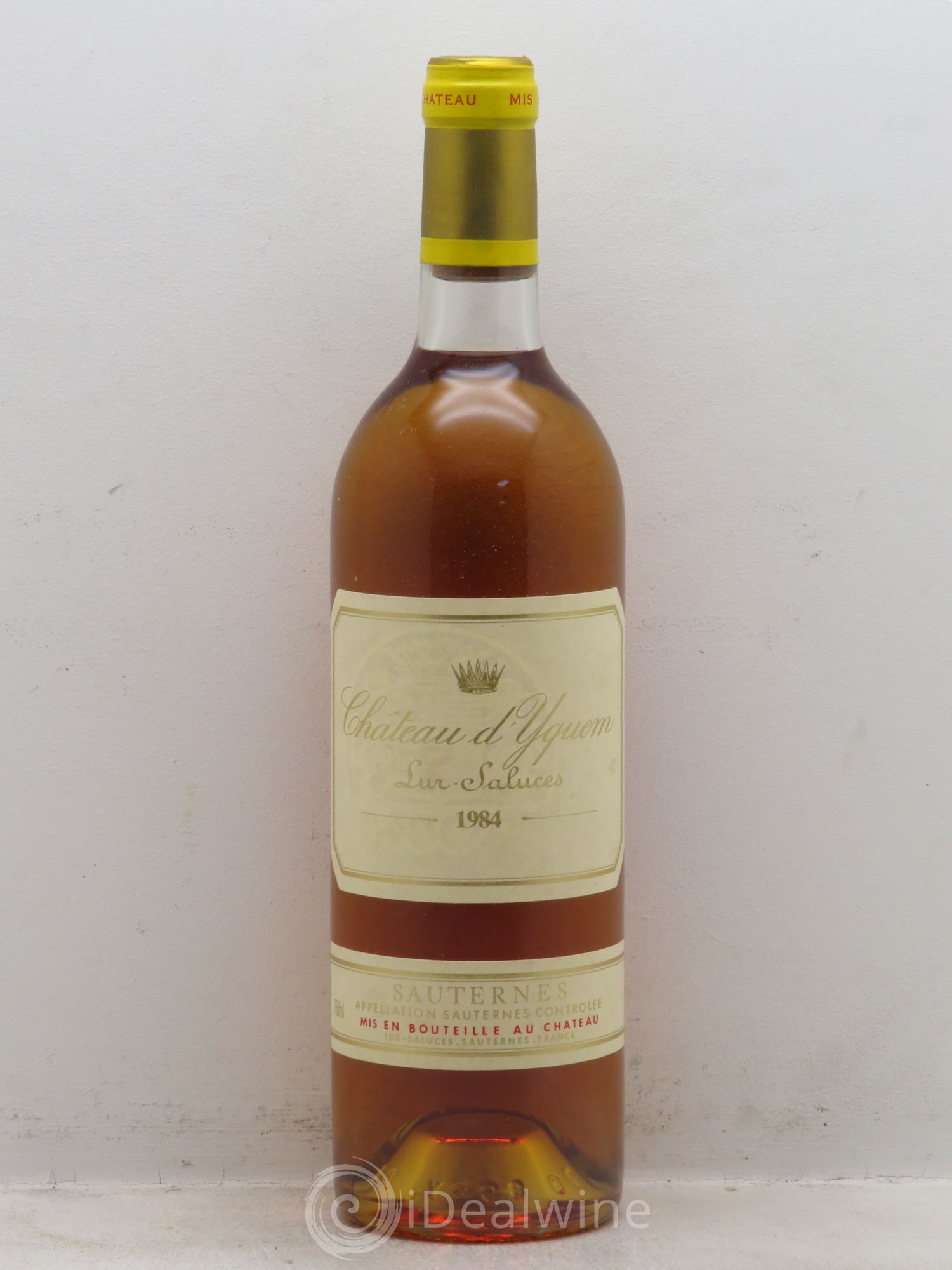 Château d' Yquem 1er Cru Classé Supérieur 1984 - Lot de 1 bouteille - 0