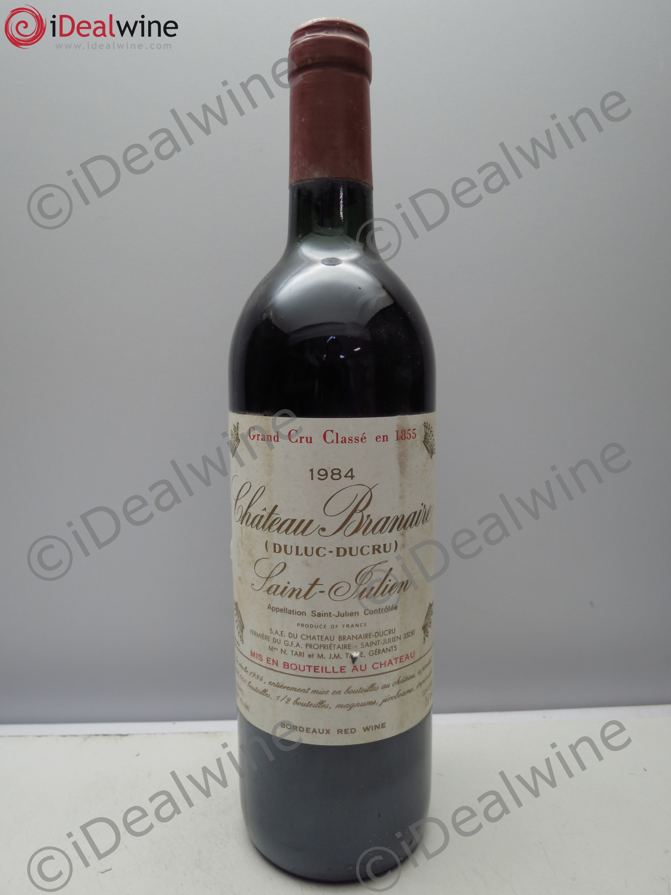 Château Branaire Ducru 4ème Grand Cru Classé 1984 - Lot de 1 bouteille - 0