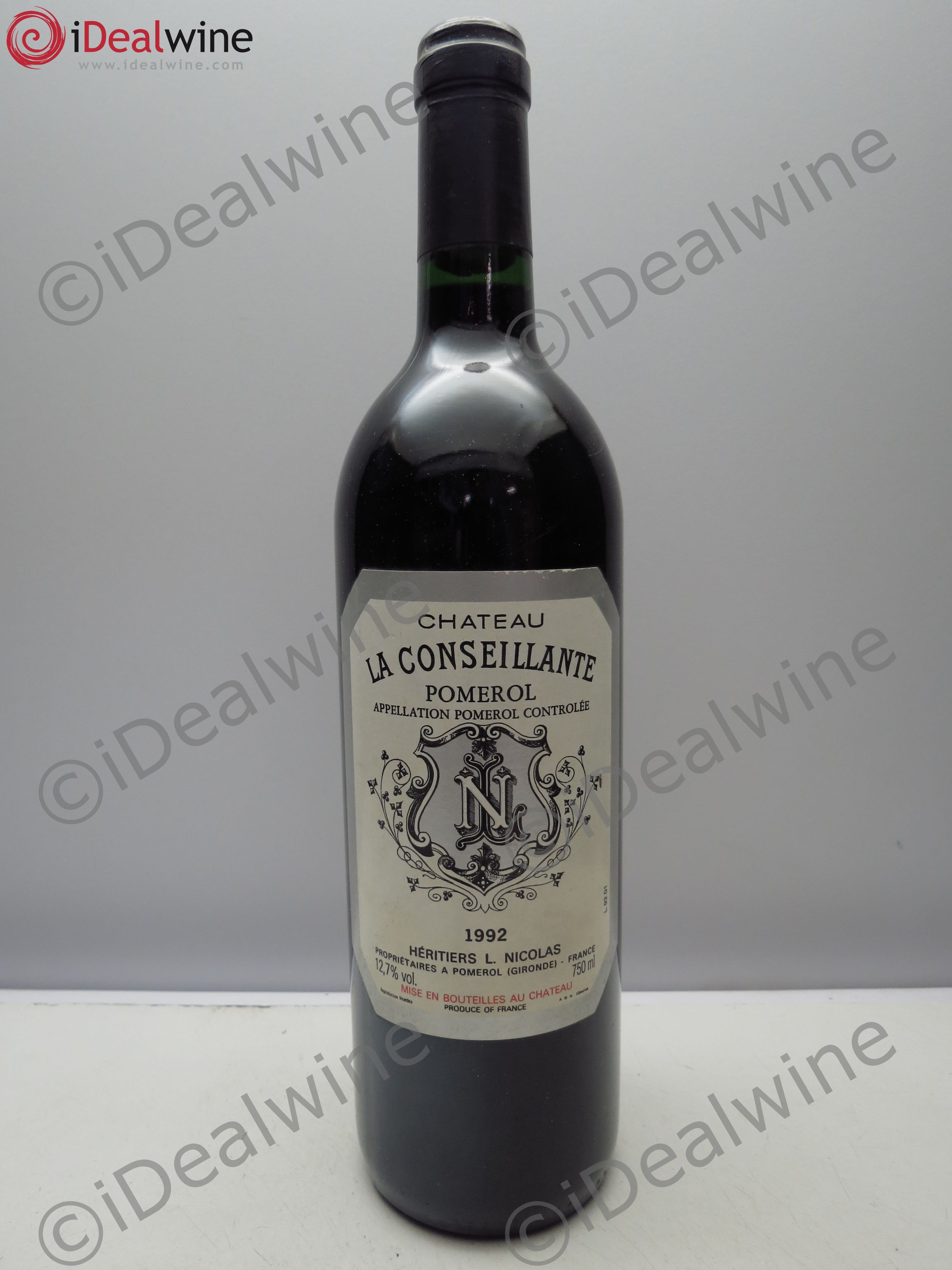 Château la Conseillante 1992 - Lot de 1 bouteille - 0