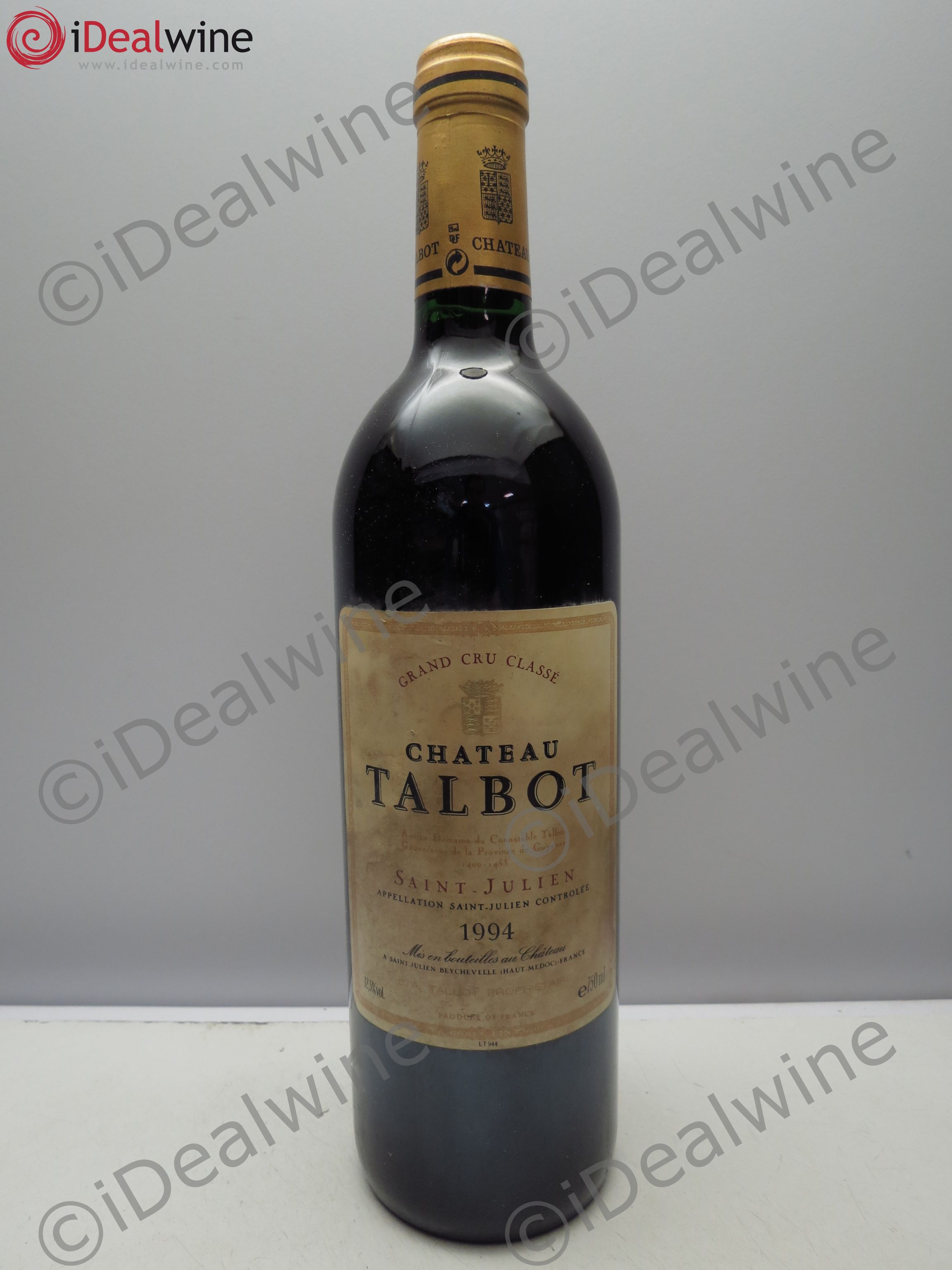 Château Talbot 4ème Grand Cru Classé 1994 - Lot de 1 bouteille - 0