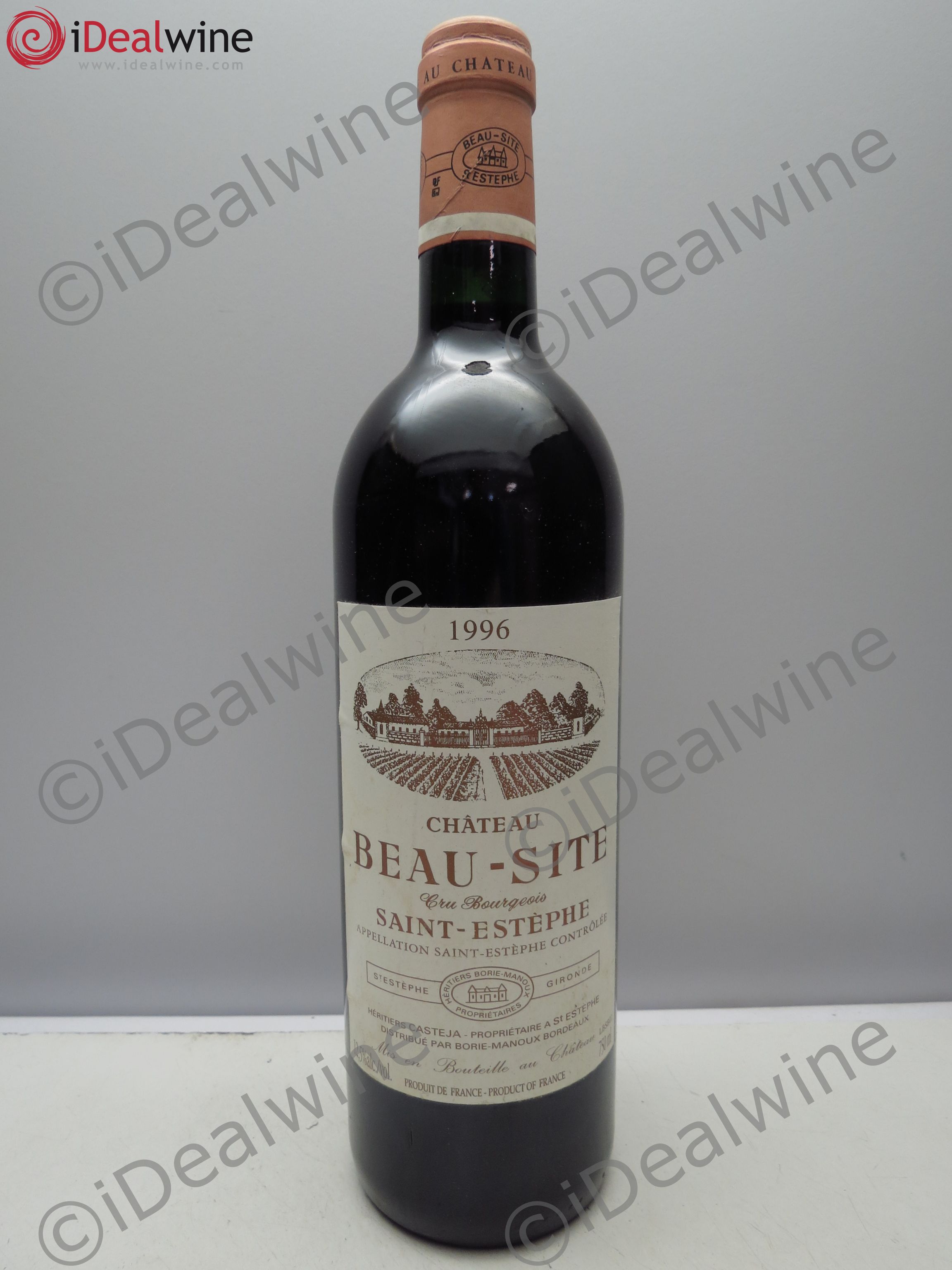 Château Beau Site Cru Bourgeois 1996 - Lot de 1 bouteille - 0