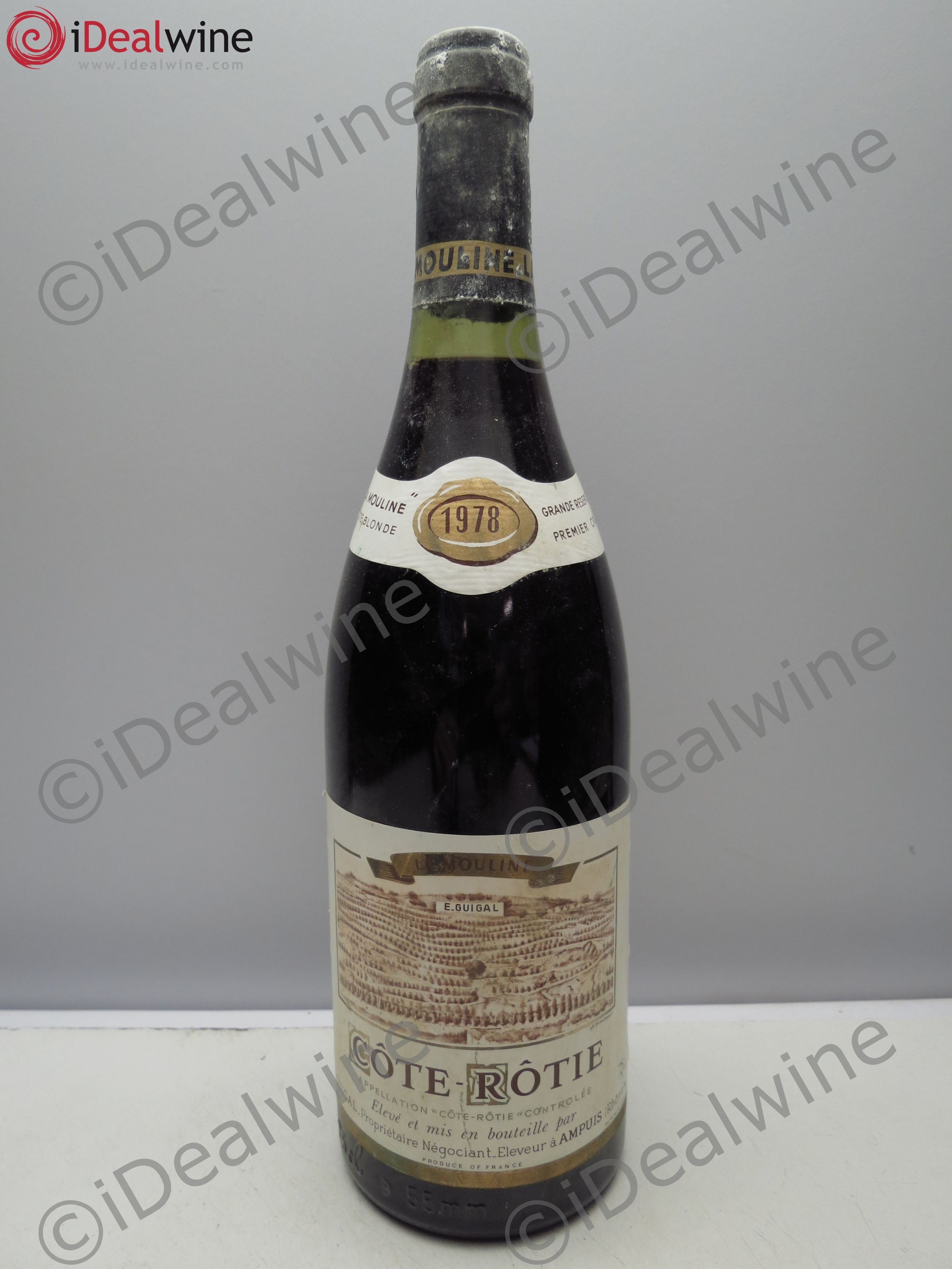 Côte-Rôtie La Mouline Guigal 1978 - Lot de 1 bouteille - 0