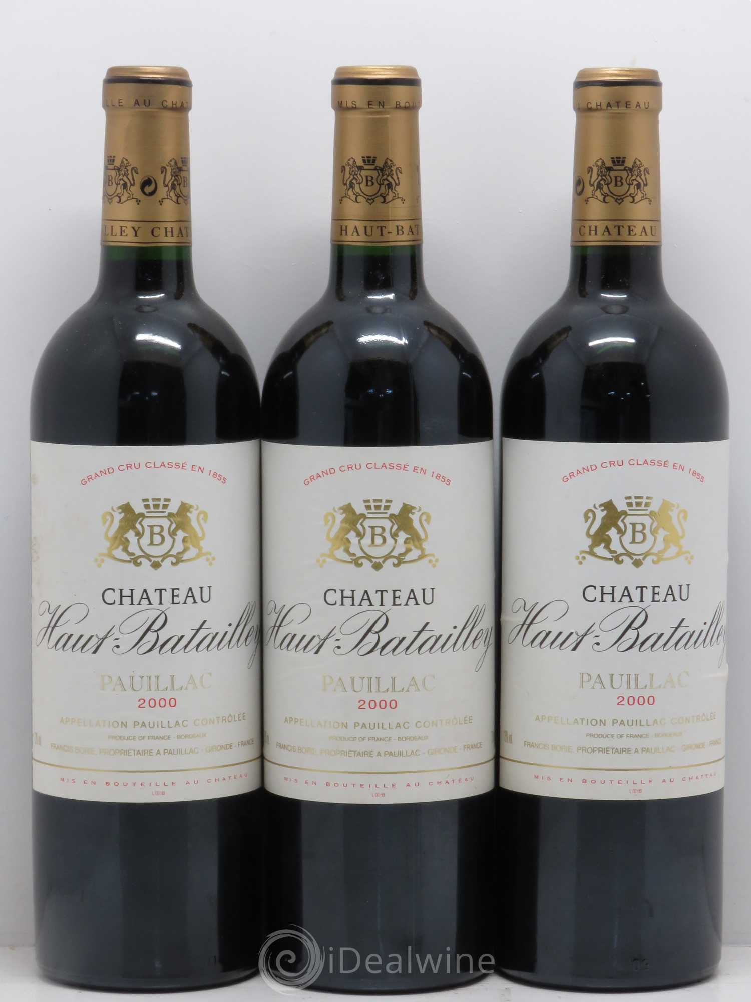 Château Haut Batailley 5ème Grand Cru Classé 2000 - Lot de 6 bouteilles - 2