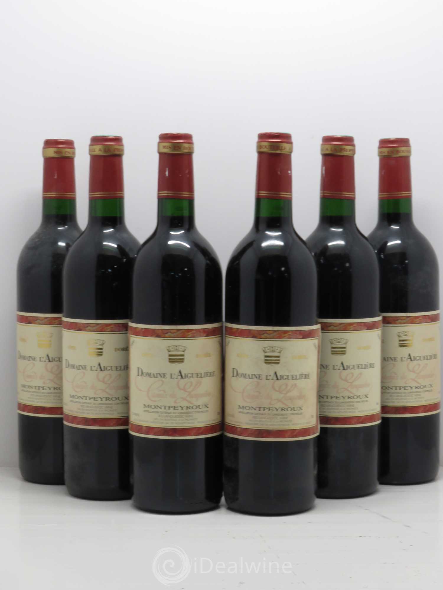 Languedoc Montpeyroux Domaine de l' Aiguelière Cote Dorée A. Commeyras (sans prix de réserve) 2000 - Lot de 6 bouteilles - 0