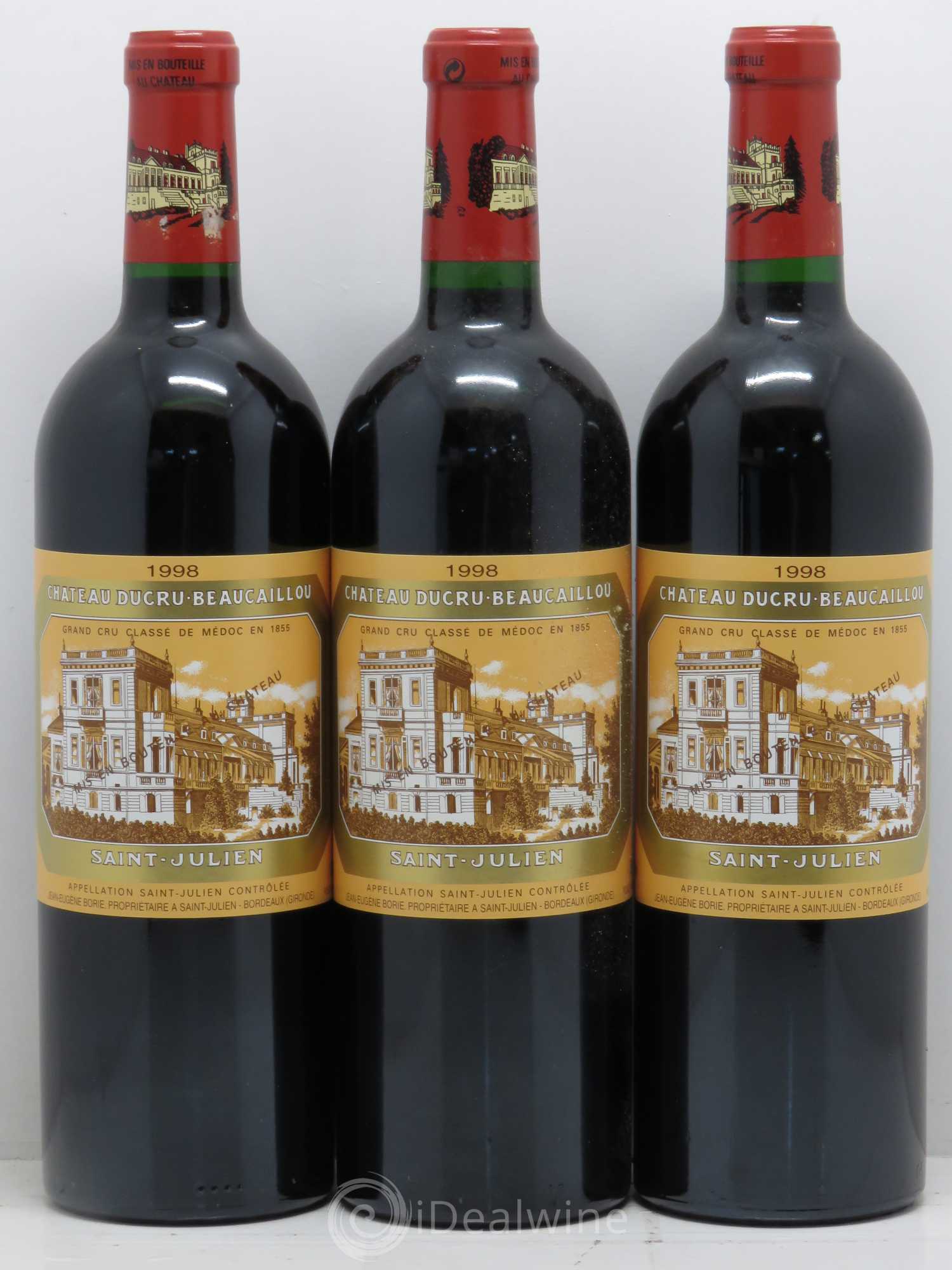 Château Ducru Beaucaillou 2ème Grand Cru Classé 1998 - Lot de 12 bouteilles - 3
