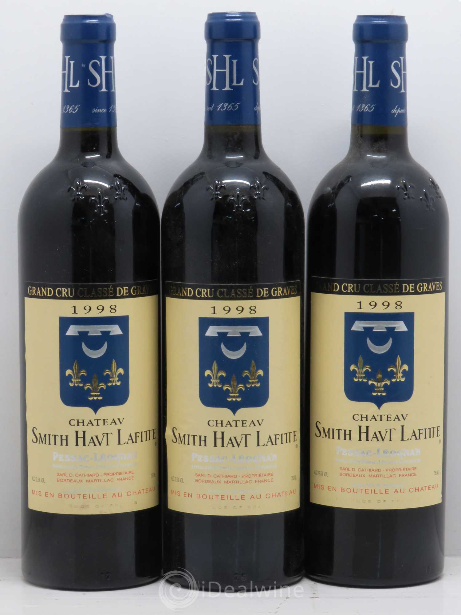 Château Smith Haut Lafitte Cru Classé de Graves 1998 - Lot de 12 bouteilles - 2