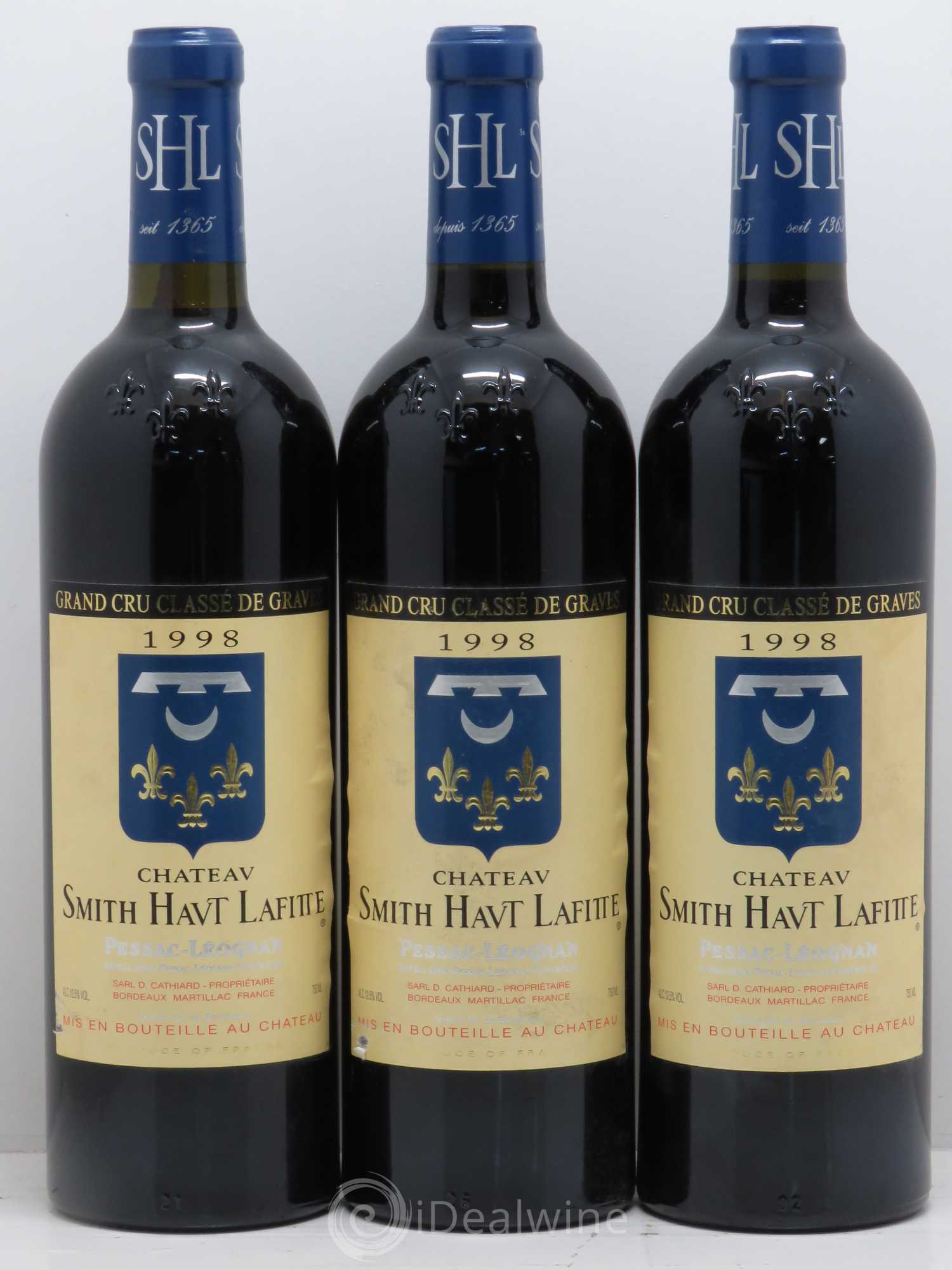 Château Smith Haut Lafitte Cru Classé de Graves 1998 - Lot de 12 bouteilles - 3