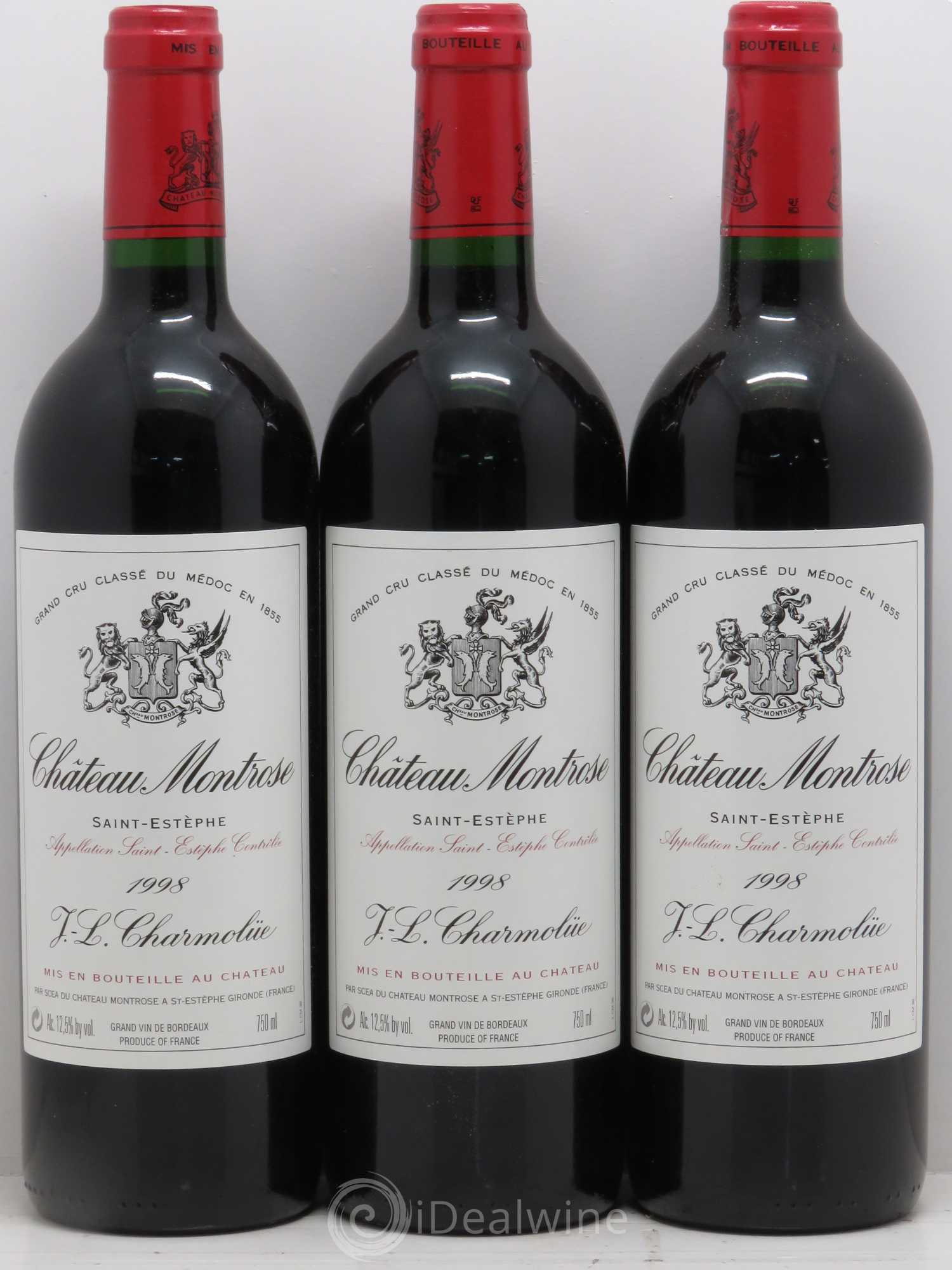 Château Montrose 2ème Grand Cru Classé 1998 - Lot de 12 bouteilles - 1