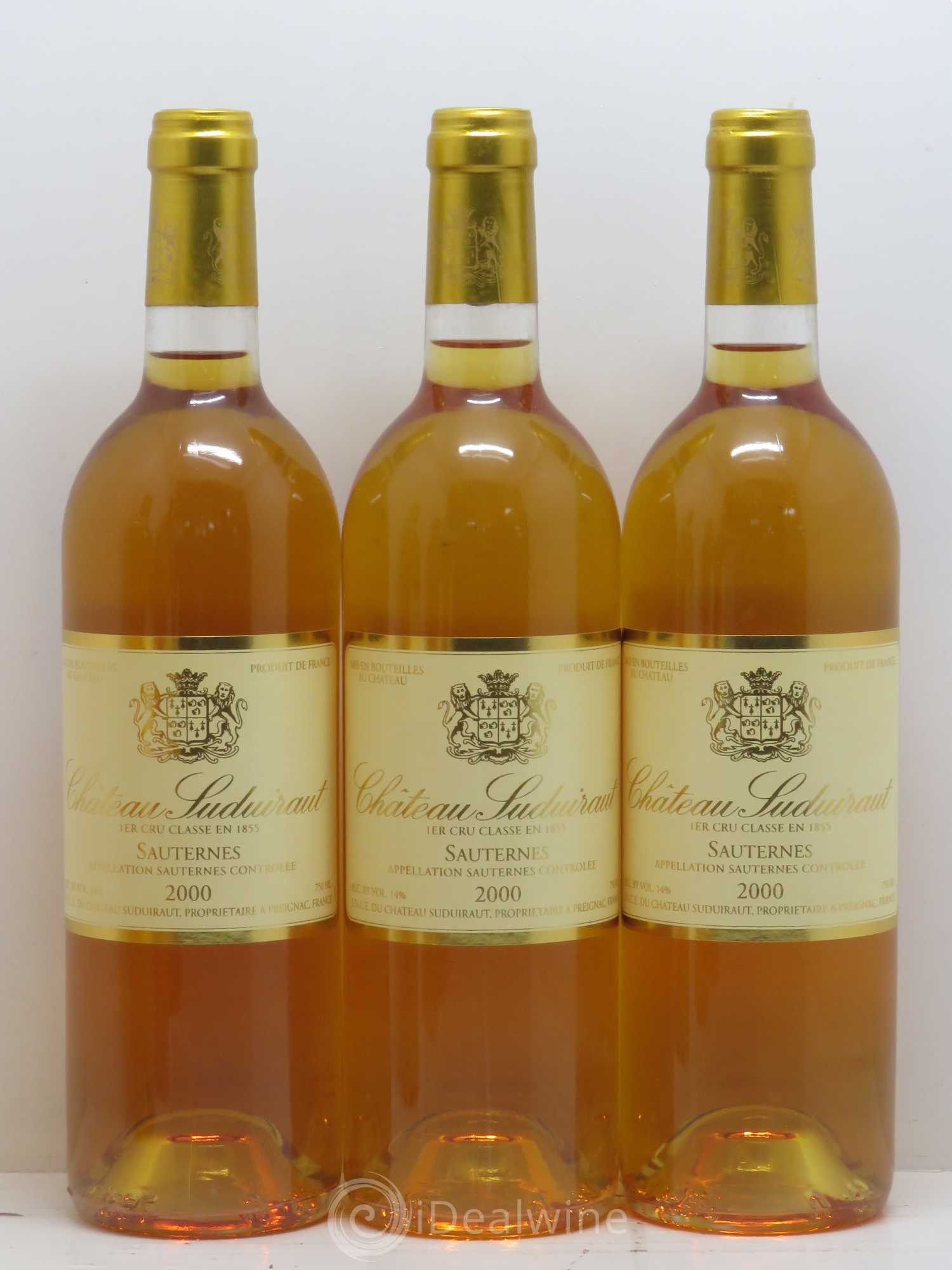 Château Suduiraut 1er Grand Cru Classé 2000 - Lotto di 6 bottiglie - 1