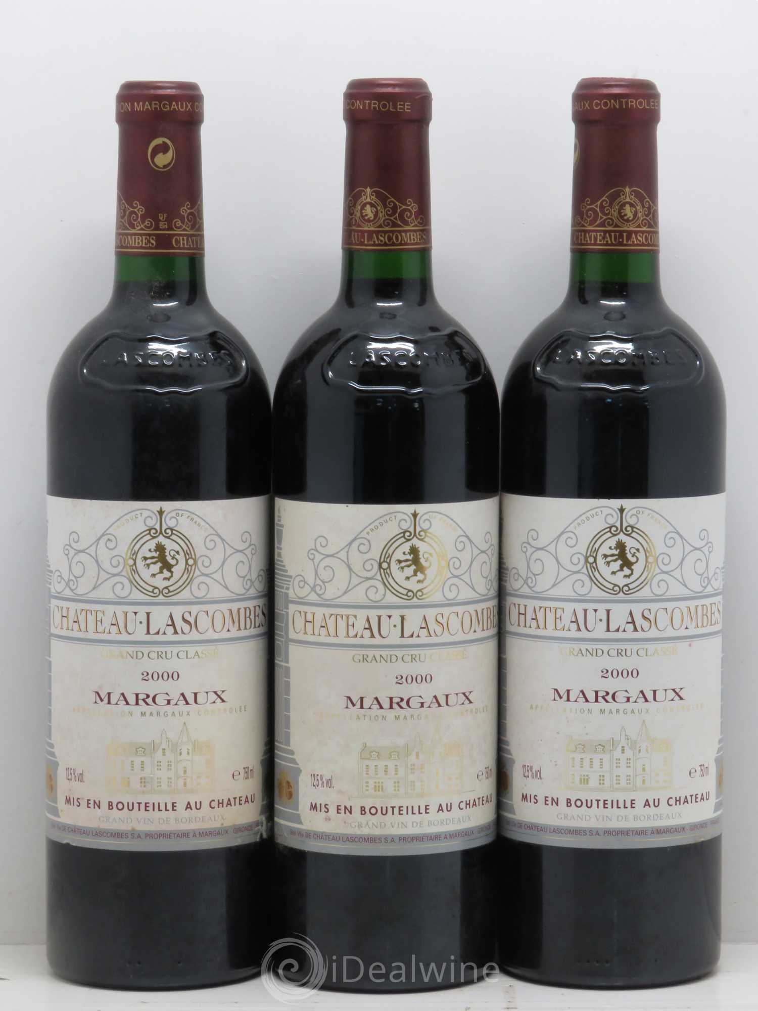 Château Lascombes 2ème Grand Cru Classé 2000 - Lot de 12 bouteilles - 2