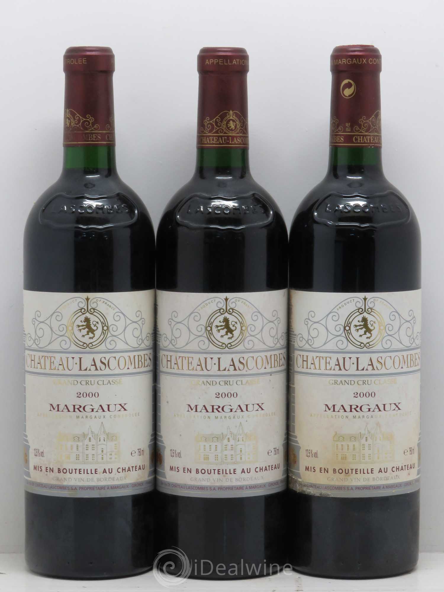 Château Lascombes 2ème Grand Cru Classé 2000 - Lot de 12 bouteilles - 3