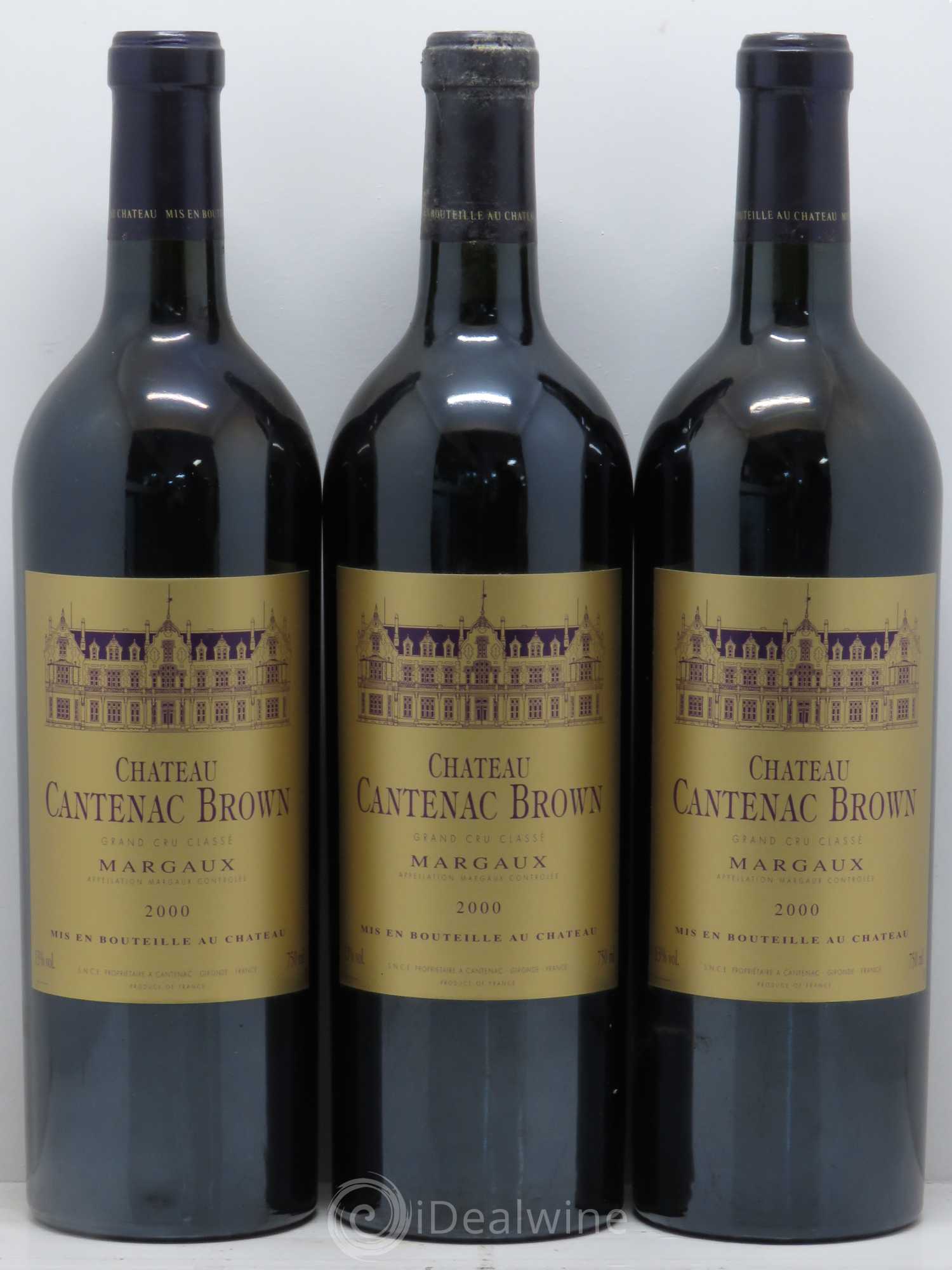 Château Cantenac Brown 3ème Grand Cru Classé 2000 - Lotto di 12 bottiglie - 4