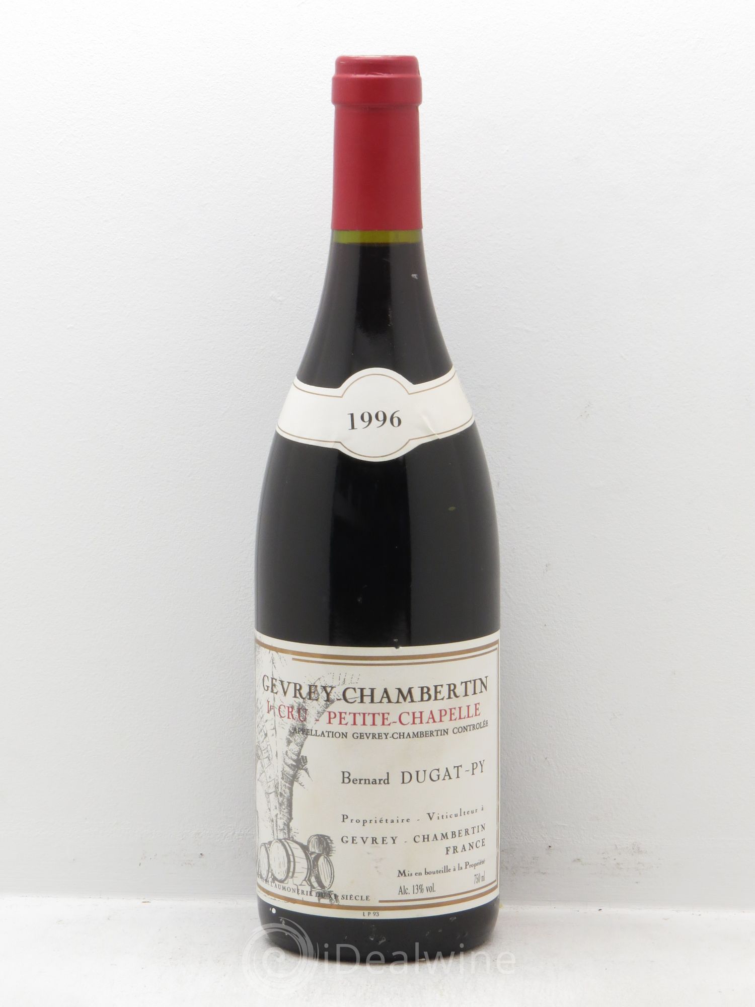 Gevrey-Chambertin 1er Cru Petite Chapelle Vieilles Vignes Dugat-Py 1996 - Lot de 1 bouteille - 0