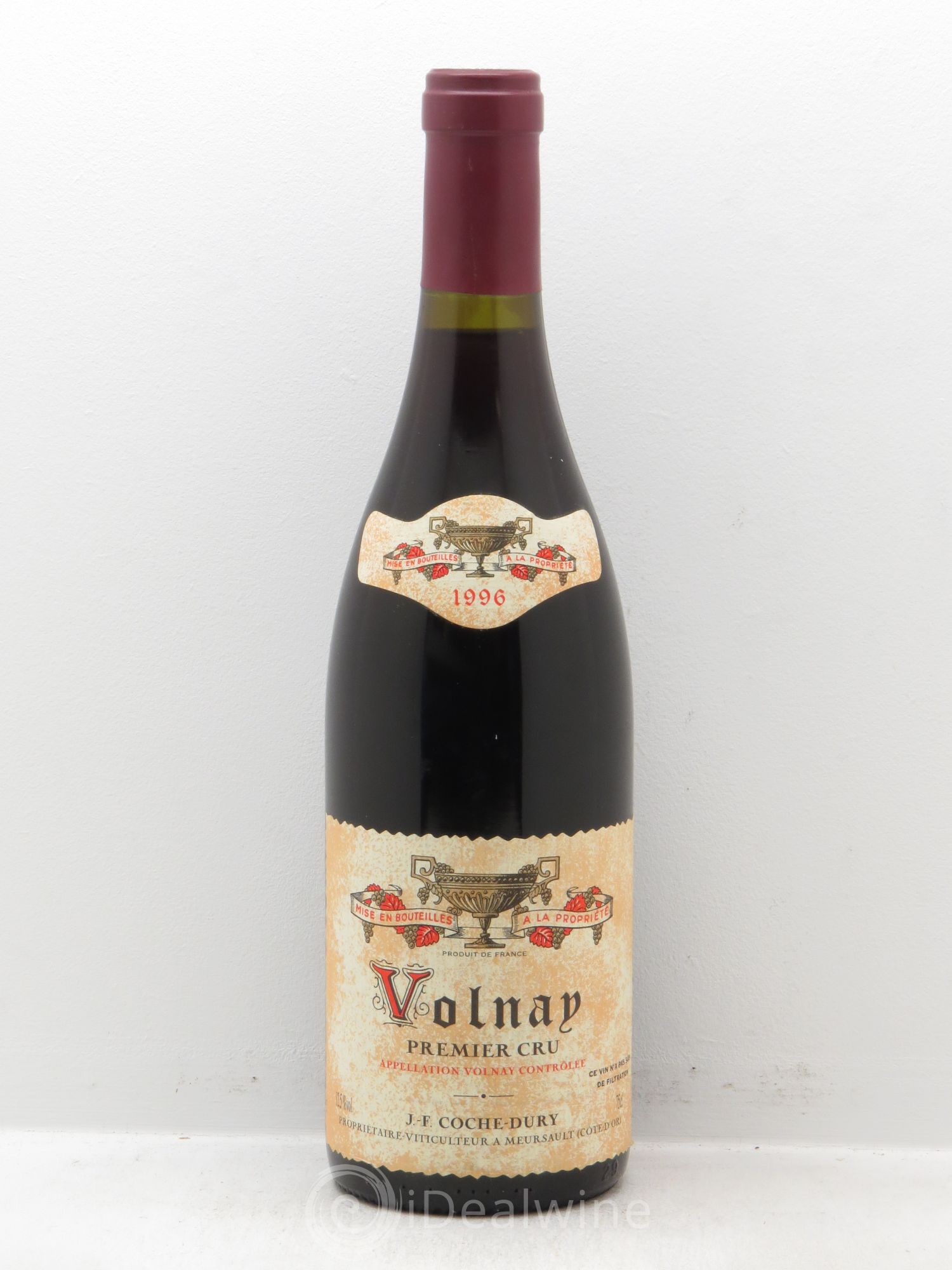 Volnay 1er Cru Coche Dury (Domaine) 1996 - Lot de 1 bouteille - 0