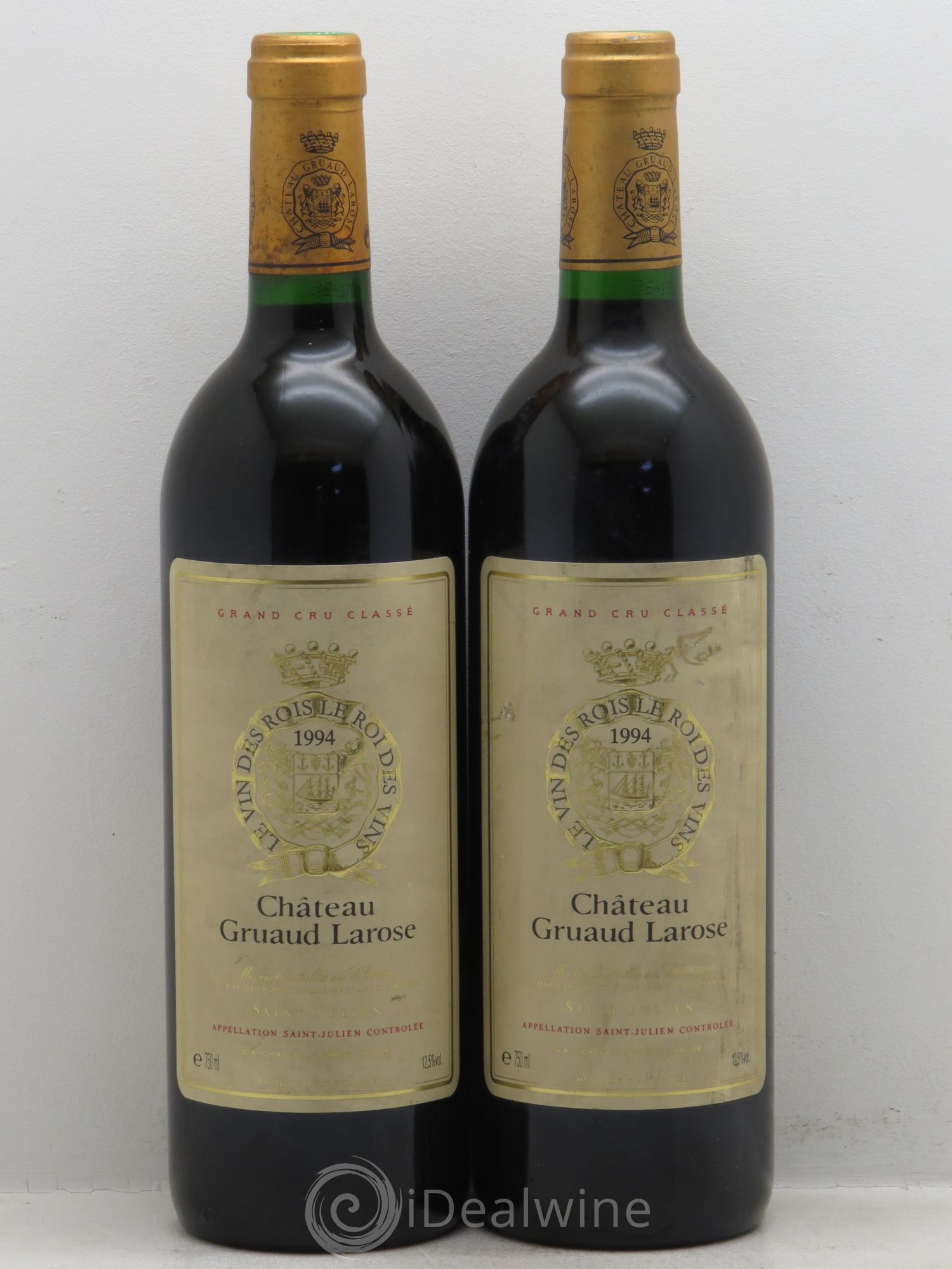 Château Gruaud Larose 2ème Grand Cru Classé 1994 - Lot de 2 bouteilles - 0